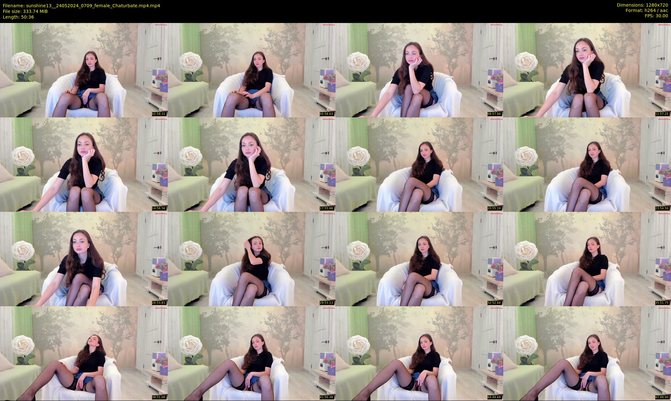 sunshine13_ — 51 minute Chaturbate female cam show recording, 720p, May 24, 2024
