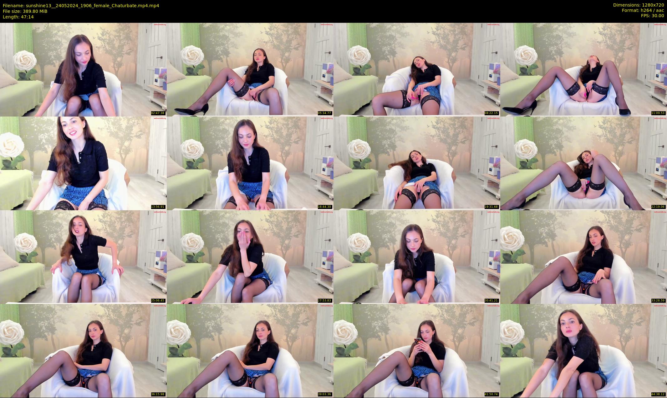 sunshine13_ — 48 minute Chaturbate female cam show recording, 720p, May 24, 2024