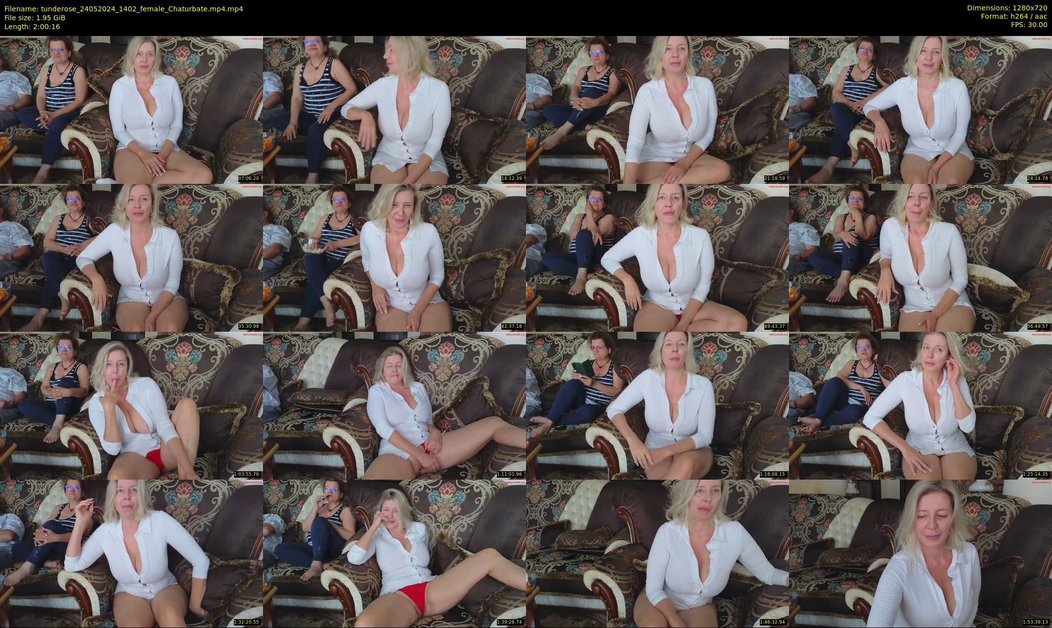 tunderose — 121 minute Chaturbate female cam show recording, 720p, May 24, 2024
