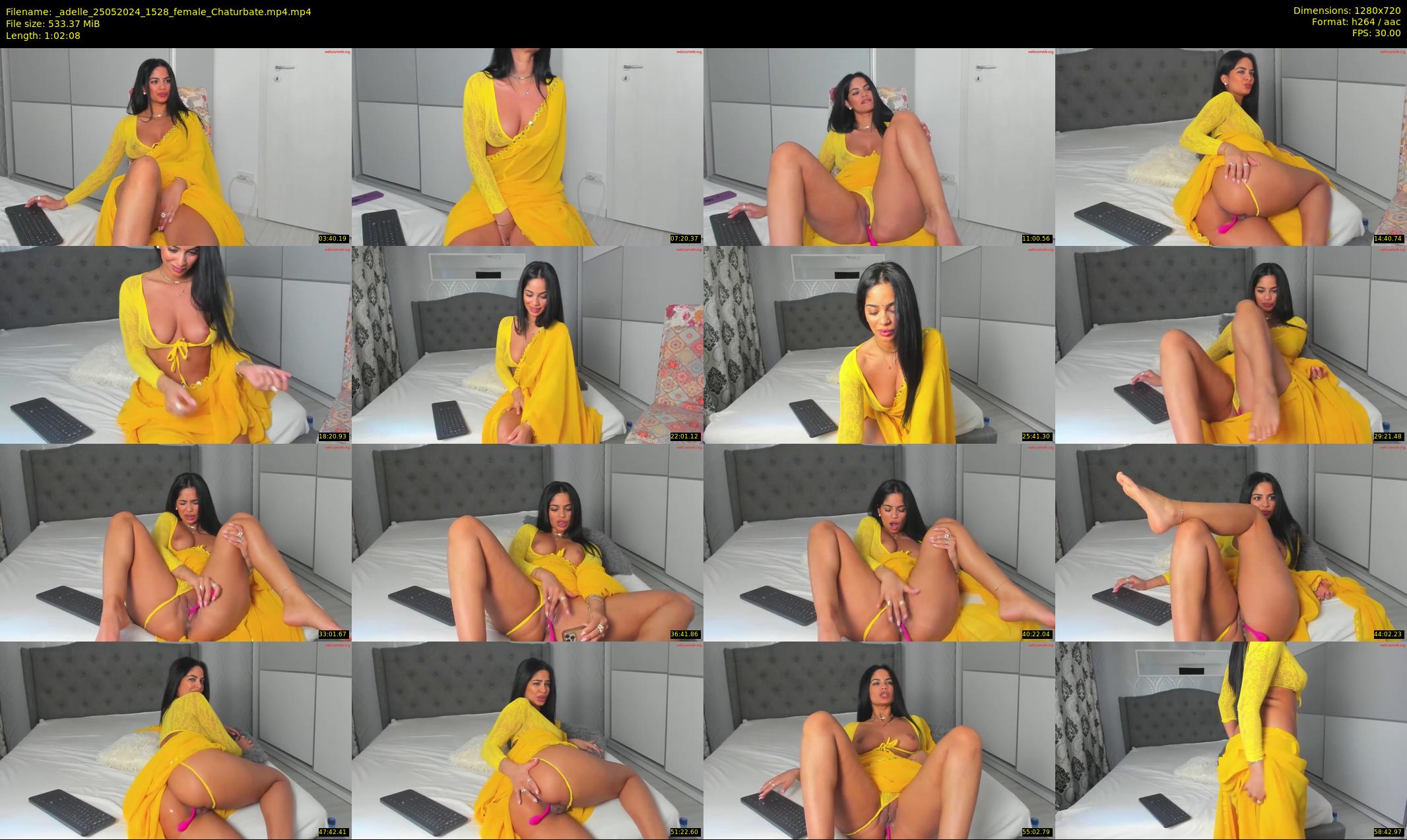 _adelle — 63 minute Chaturbate female cam show recording, 720p, May 25, 2024