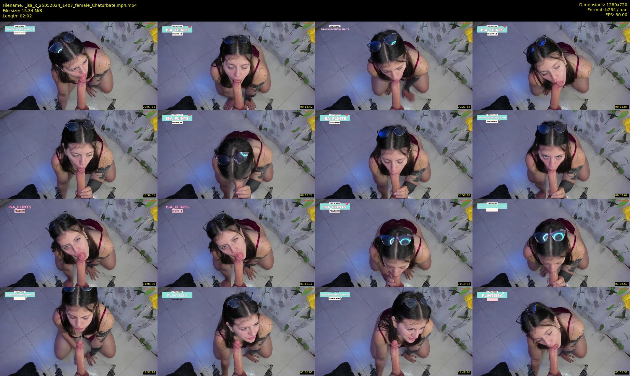 _isa_x — 3 minute Chaturbate female cam show recording, 720p, May 25, 2024