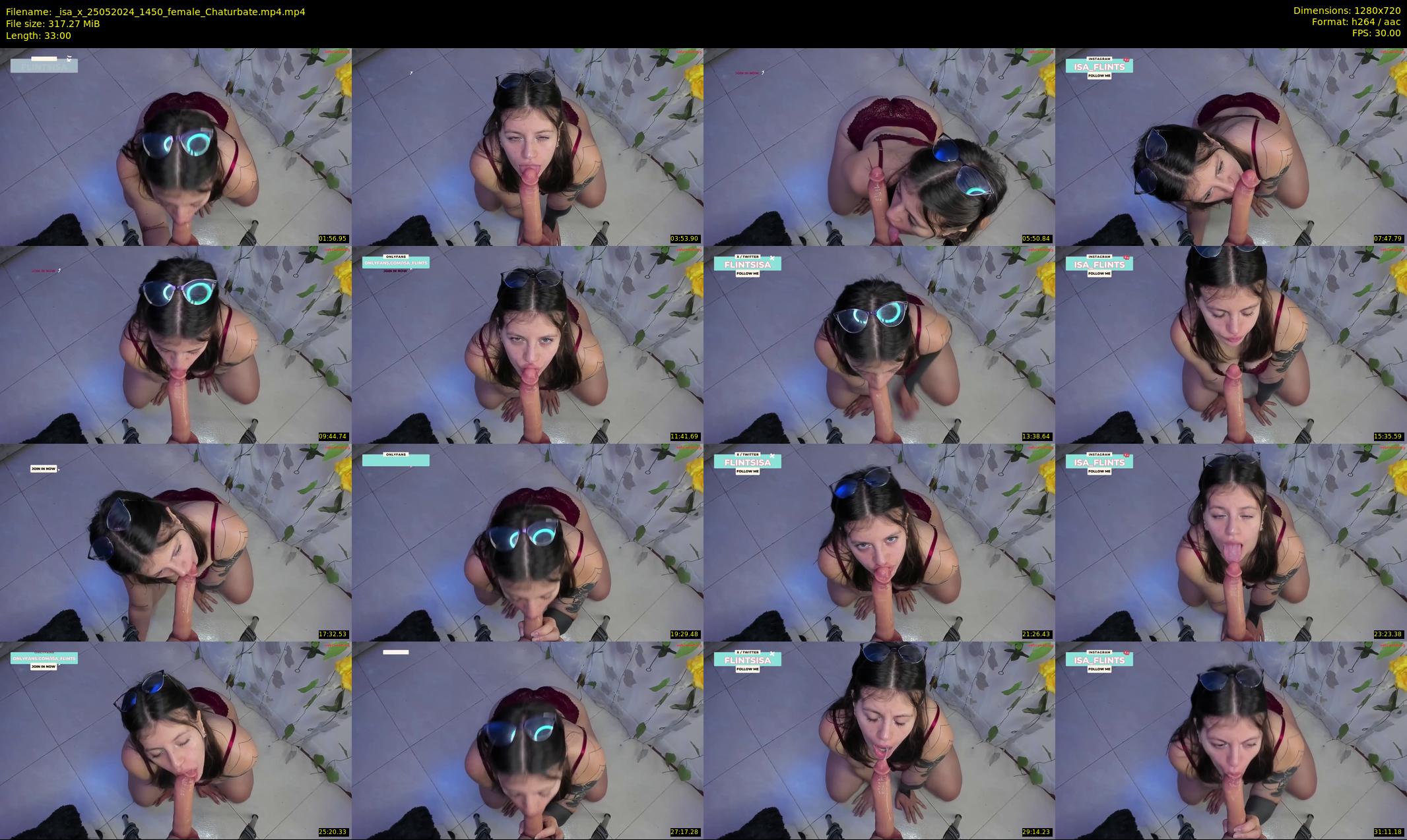 _isa_x — 33 minute Chaturbate female cam show recording, 720p, May 25, 2024