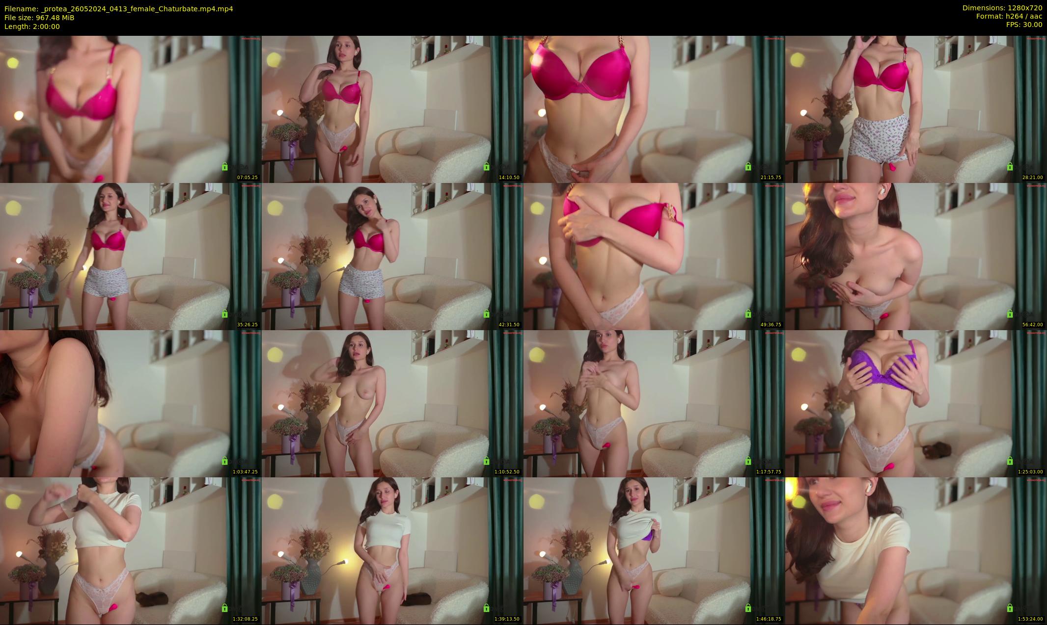 _protea — 120 minute Chaturbate female cam show recording, 720p, May 26, 2024