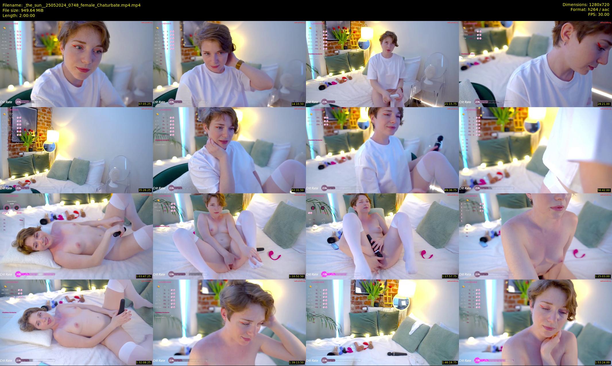 _the_sun_ — 120 minute Chaturbate female cam show recording, 720p, May 25, 2024