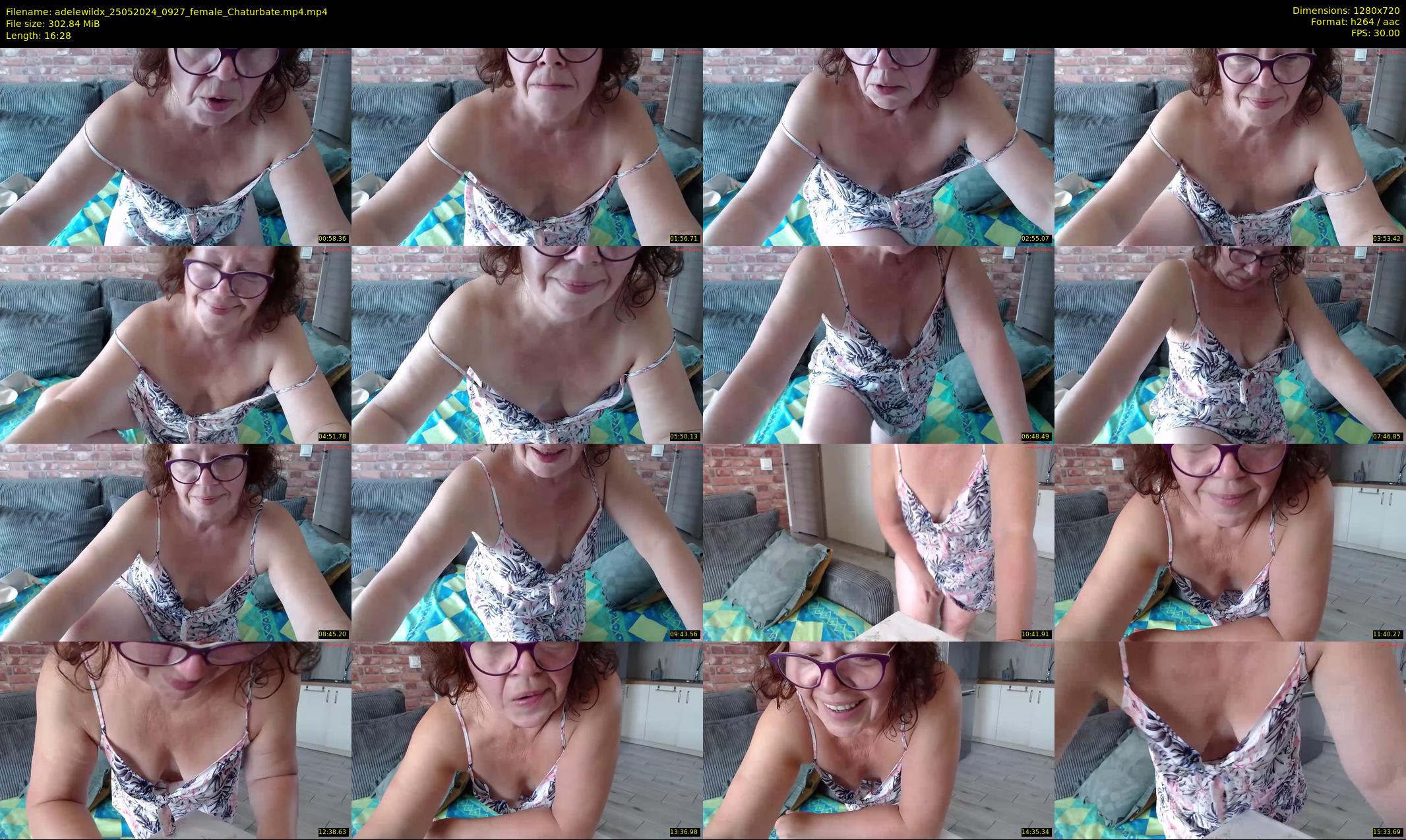 adelewildx — 17 minute Chaturbate female cam show recording, 720p, May 25, 2024