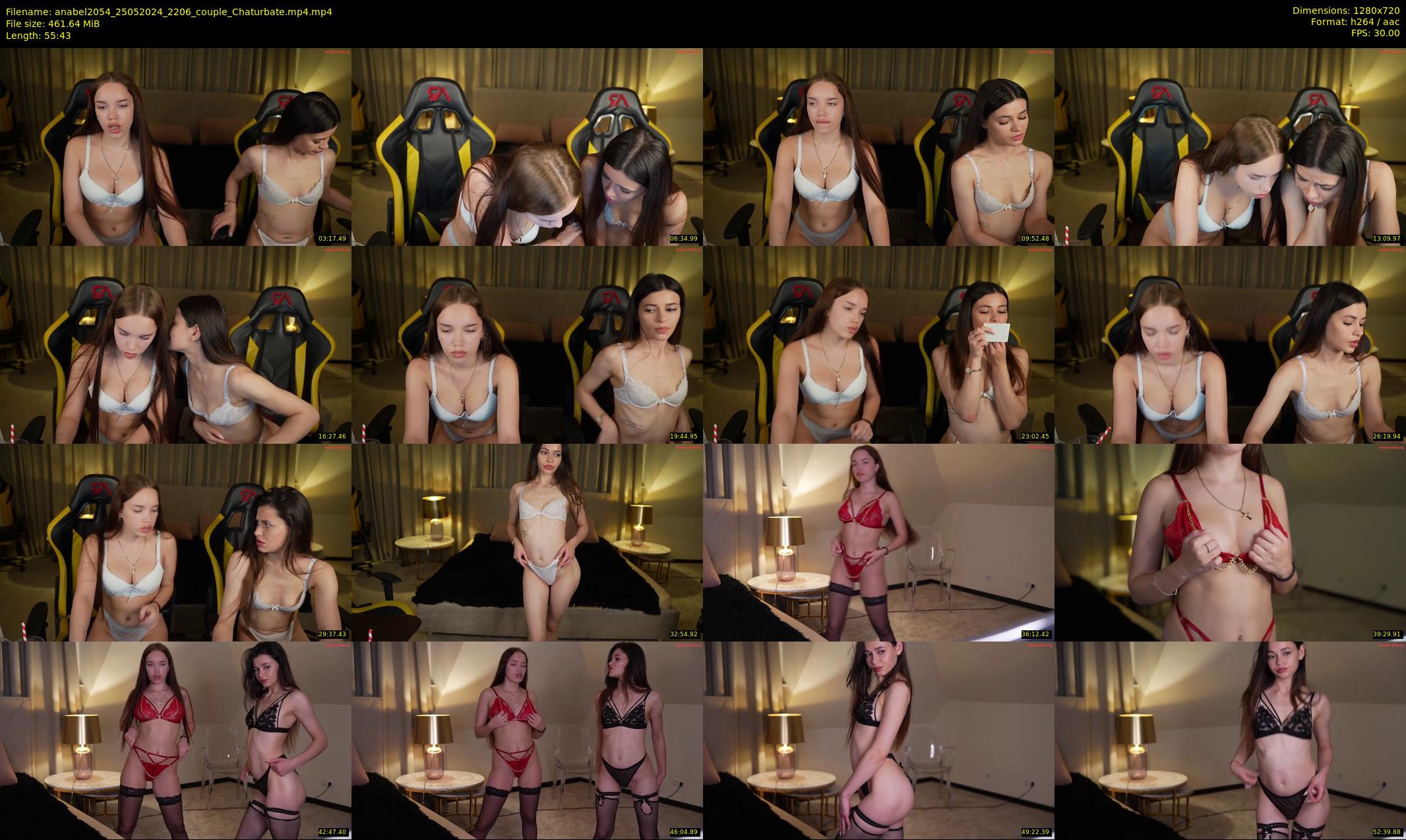 anabel2054 — 56 minute Chaturbate female cam show recording, 720p, May 25, 2024