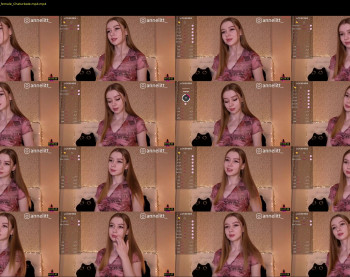 annelitt — 3 minute Chaturbate female cam show recording, 720p, May 25, 2024