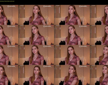 annelitt — 4 minute Chaturbate female cam show recording, 720p, May 25, 2024