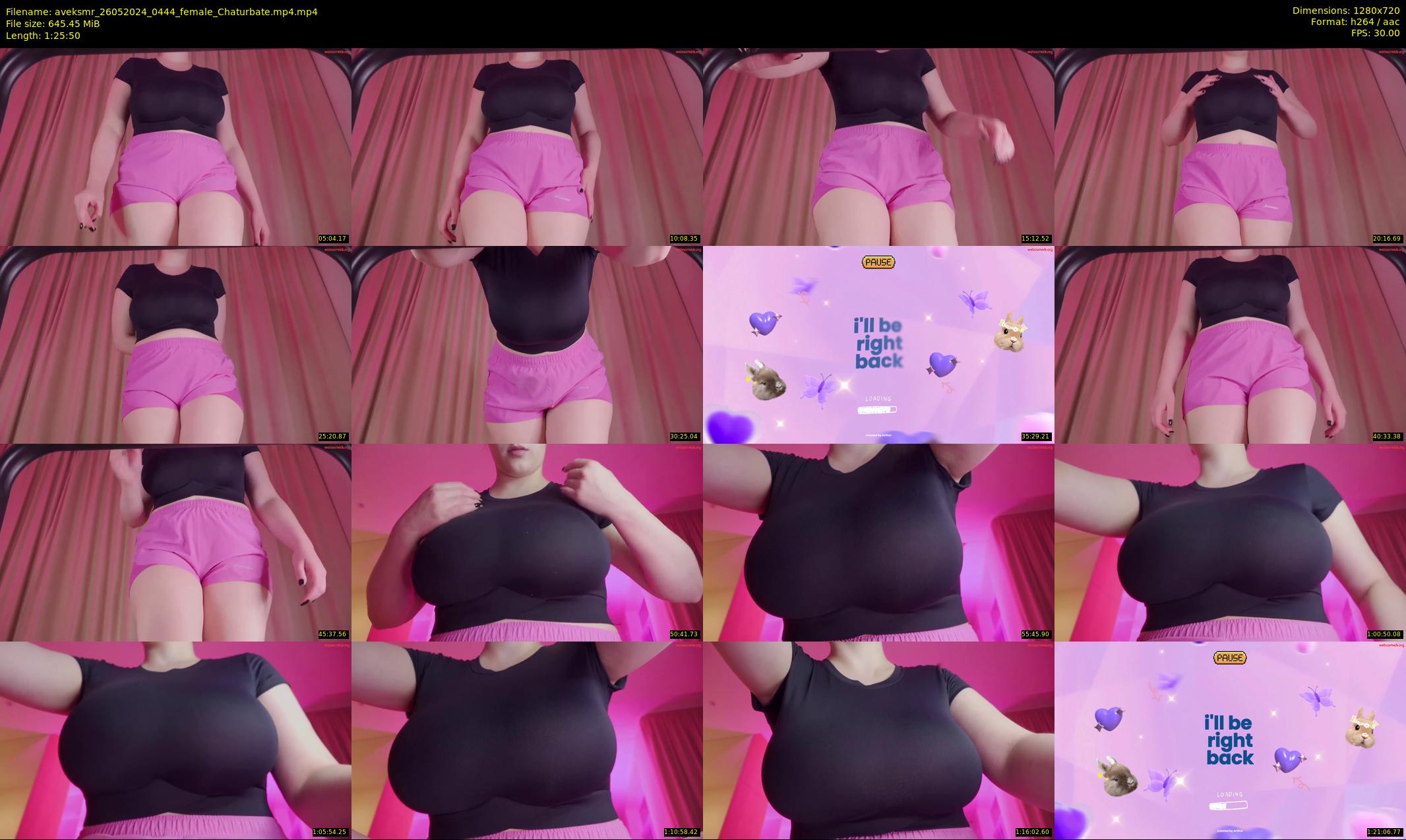 aveksmr — 86 minute Chaturbate couple cam show recording, 720p, May 26, 2024