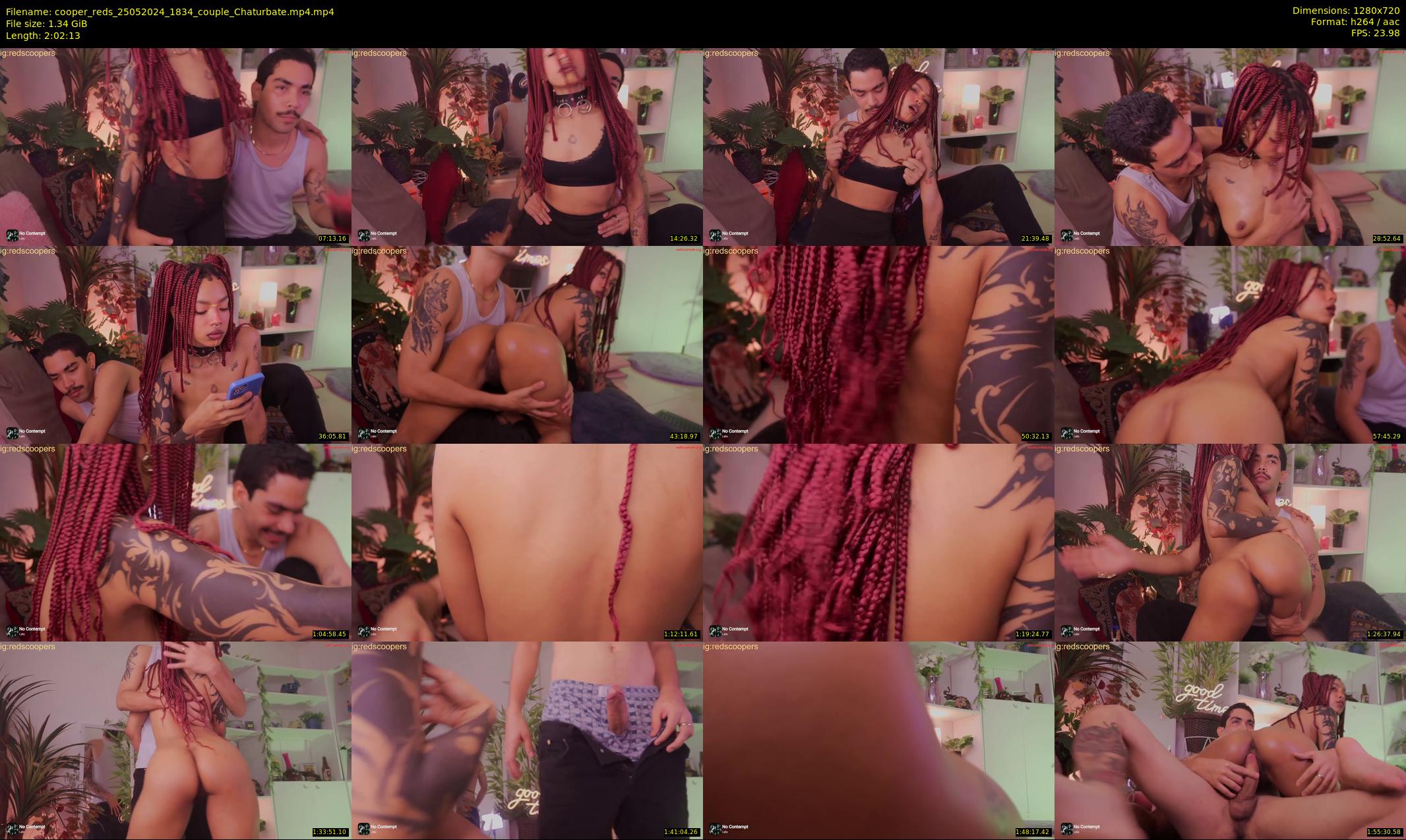 cooper_reds — 123 minute Chaturbate female cam show recording, 720p, May 25, 2024