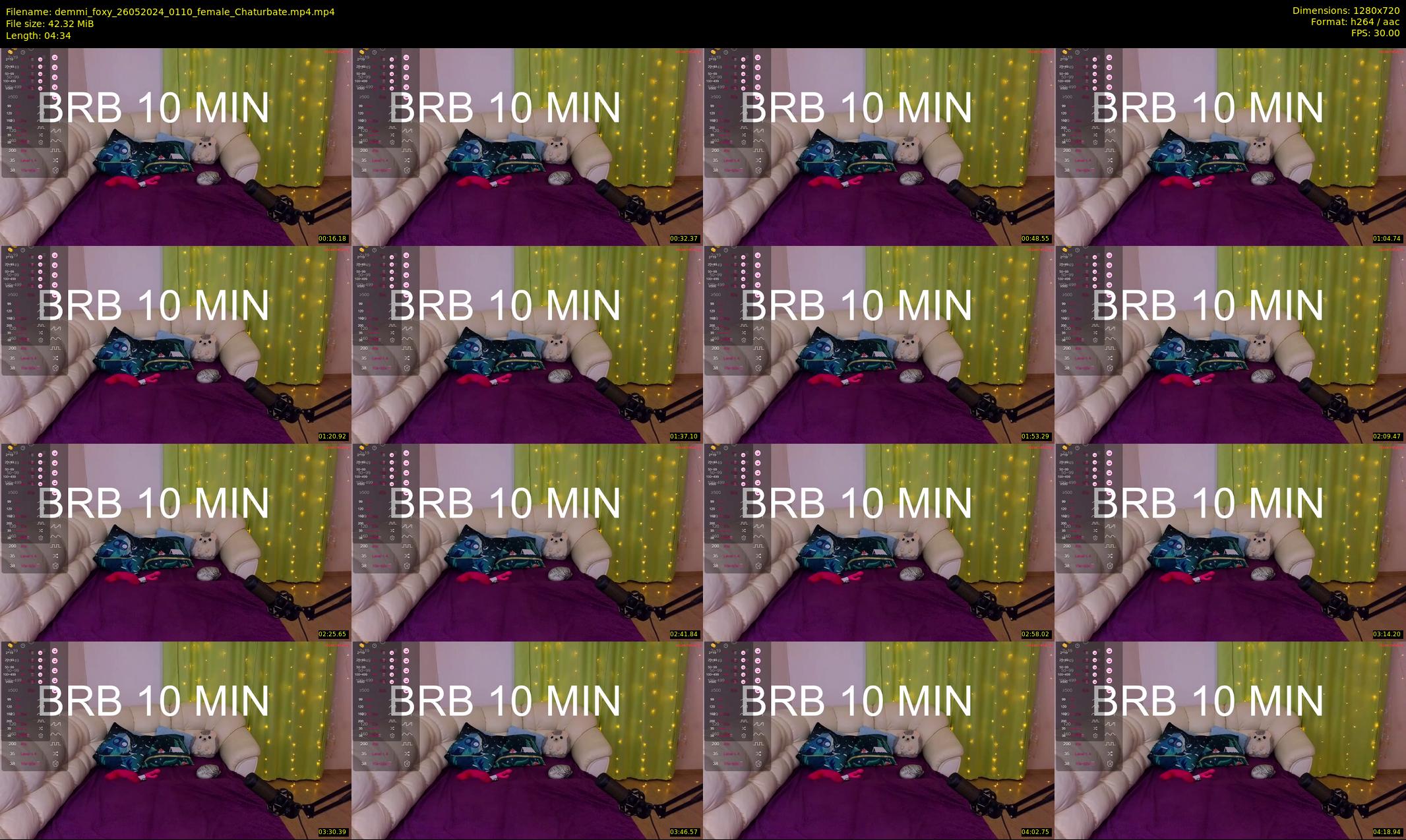 demmi_foxy — 5 minute Chaturbate couple cam show recording, 720p, May 26, 2024