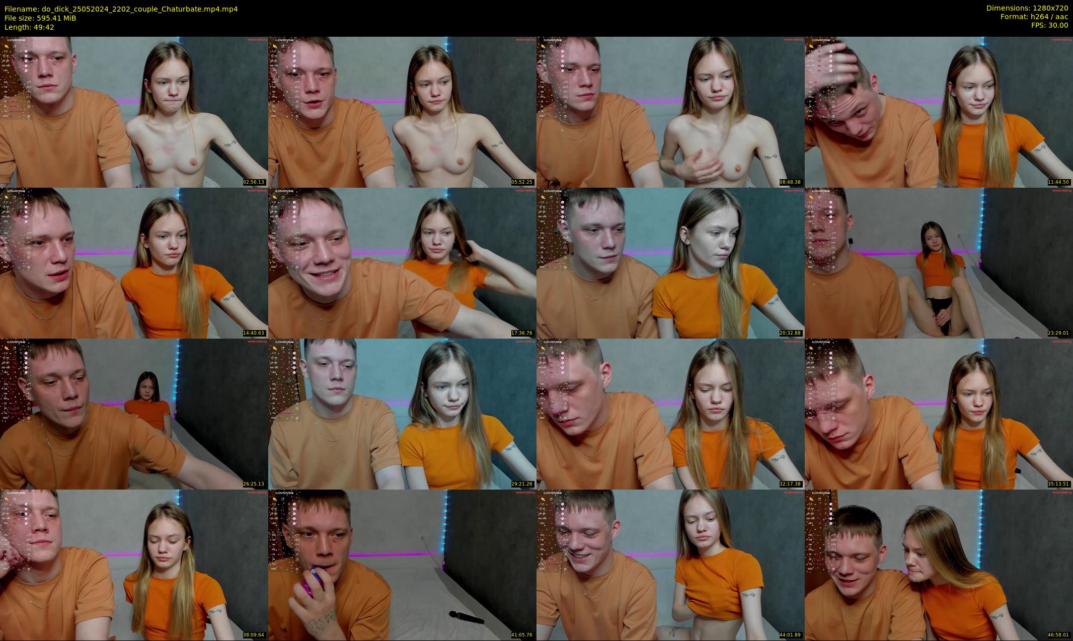 do_dick — 50 minute Chaturbate couple cam show recording, 720p, May 25, 2024