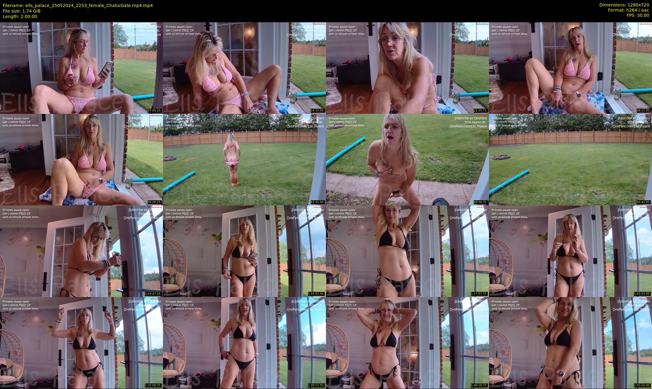 ells_palace — 120 minute Chaturbate female cam show recording, 720p, May 25, 2024