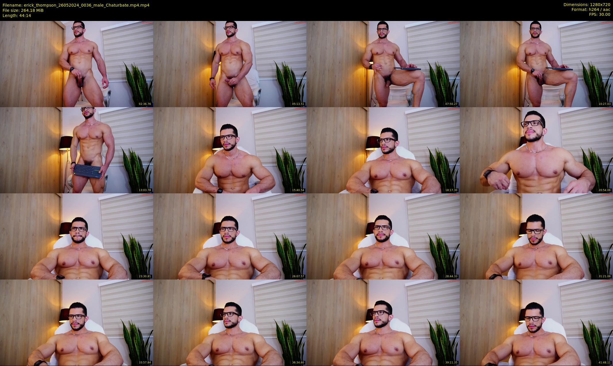 erick_thompson — 45 minute Chaturbate male cam show recording, 720p, May 26, 2024