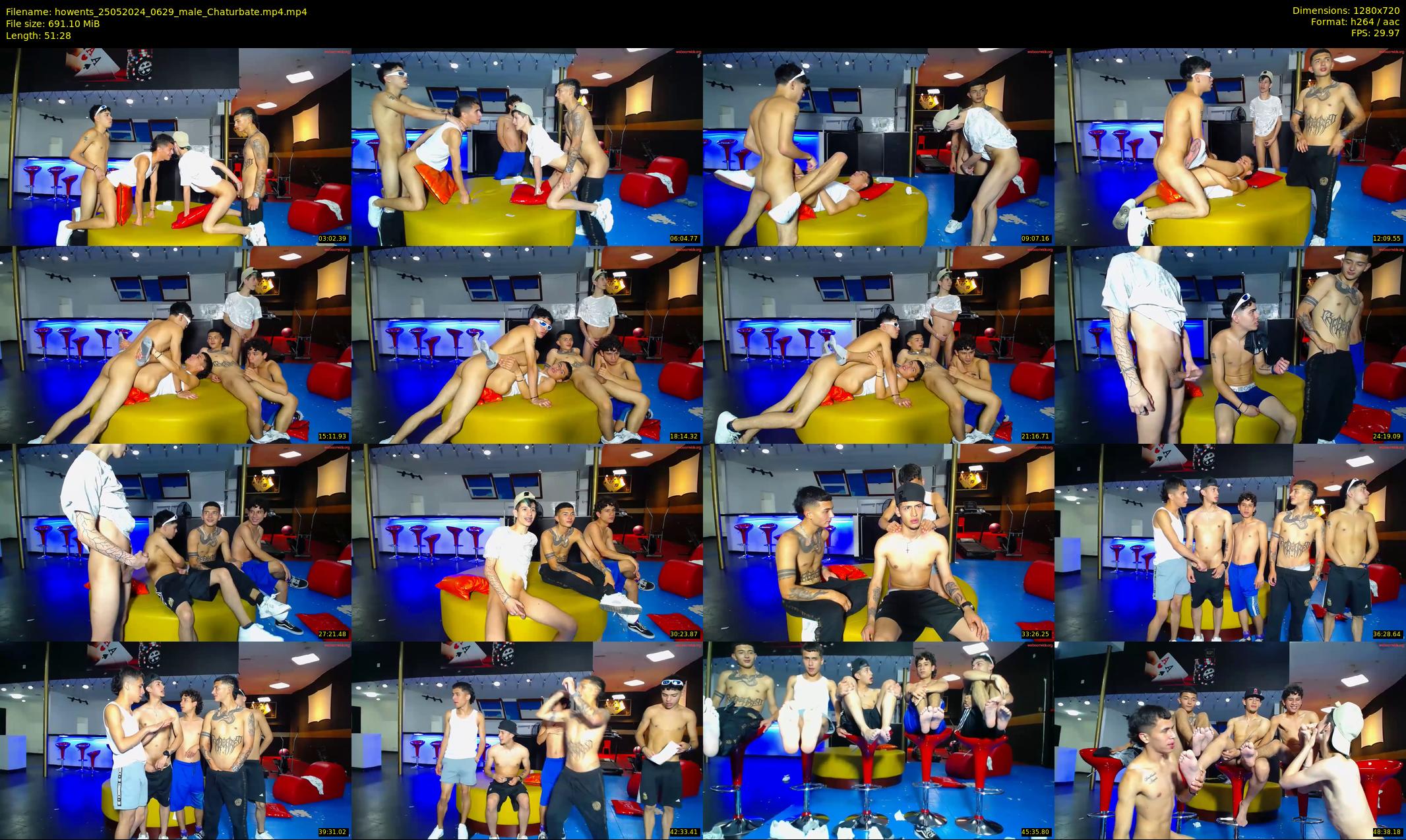 howents — 52 minute Chaturbate male cam show recording, 720p, May 25, 2024