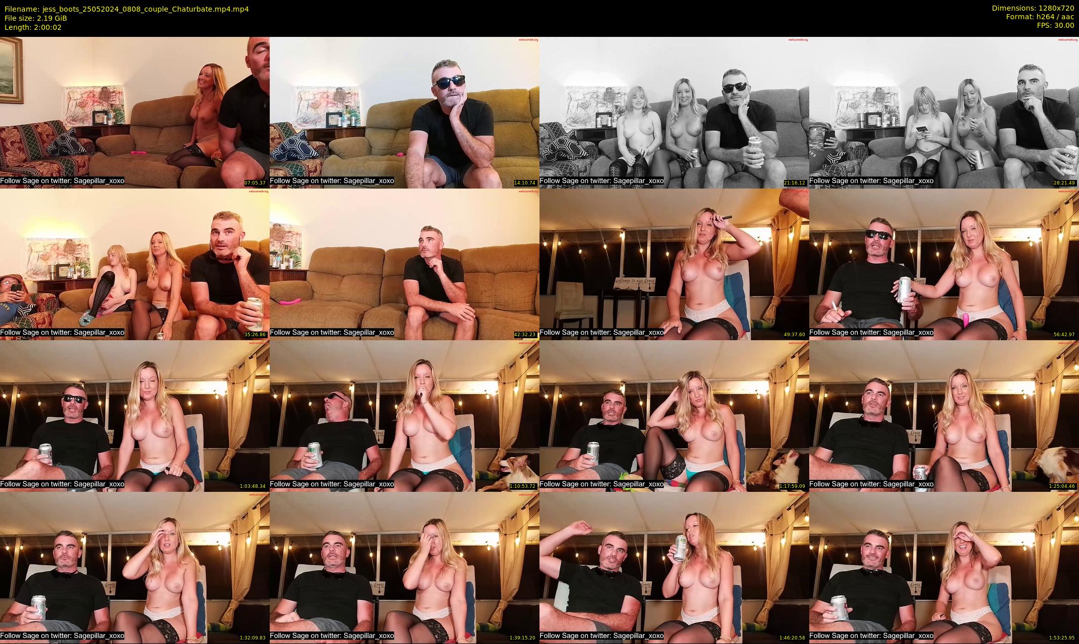 jess_boots — 121 minute Chaturbate female cam show recording, 720p, May 25, 2024