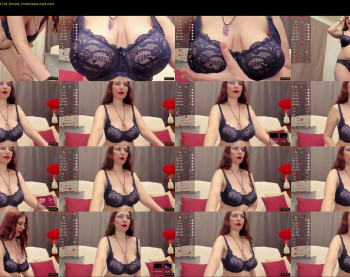 karolinecher — 28 minute Chaturbate female cam show recording, 720p, May 25, 2024