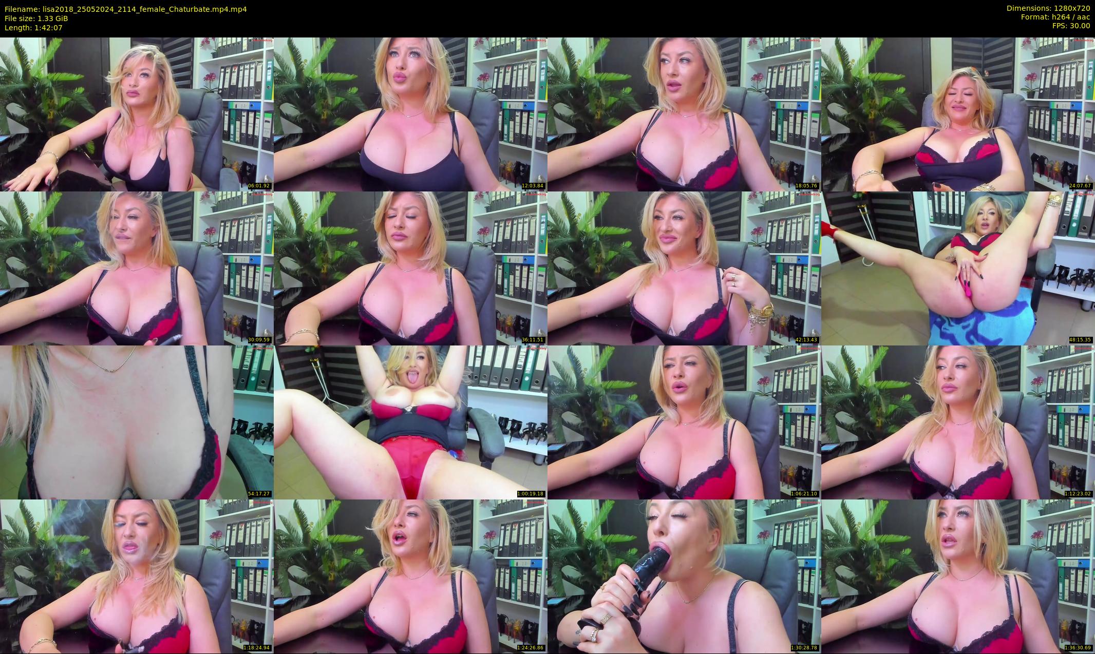 lisa2018 — 103 minute Chaturbate female cam show recording, 720p, May 25, 2024