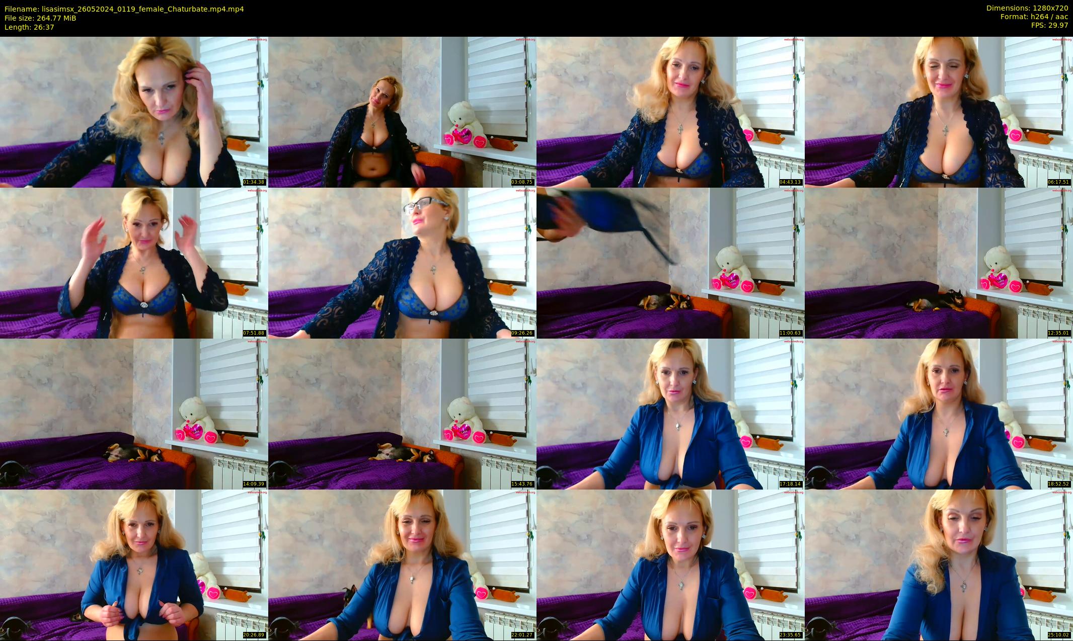 lisasimsx — 27 minute Chaturbate female cam show recording, 720p, May 26, 2024
