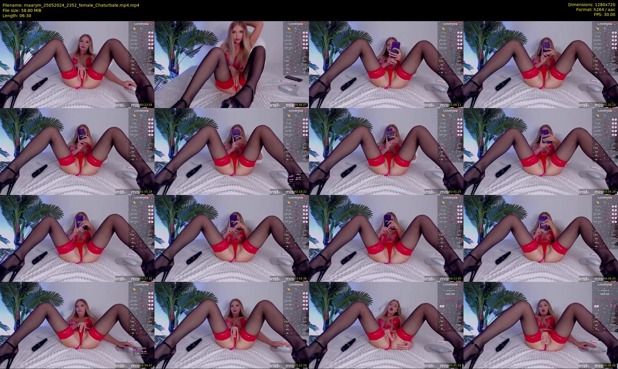 maarym — 7 minute Chaturbate couple cam show recording, 720p, May 25, 2024