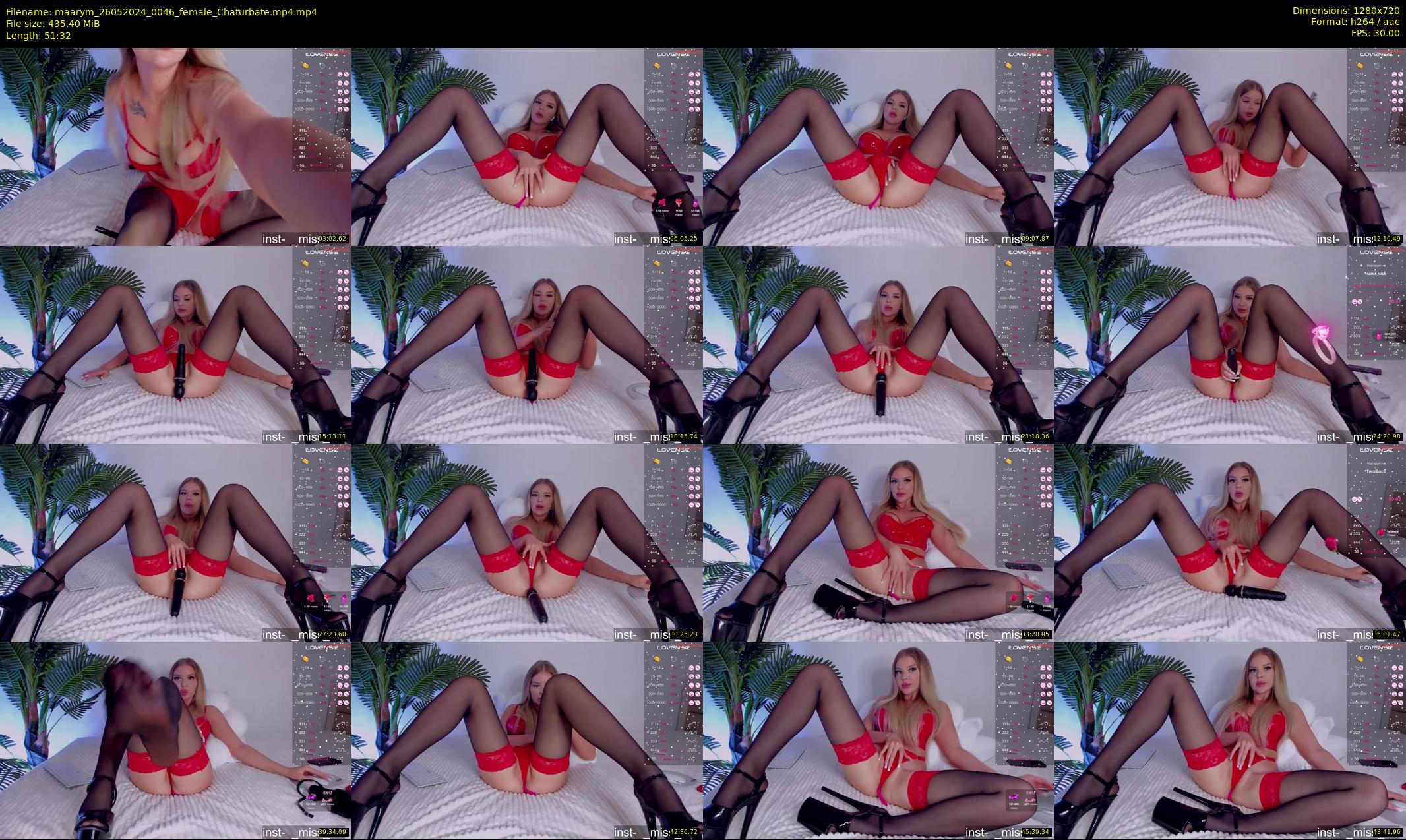maarym — 52 minute Chaturbate couple cam show recording, 720p, May 26, 2024