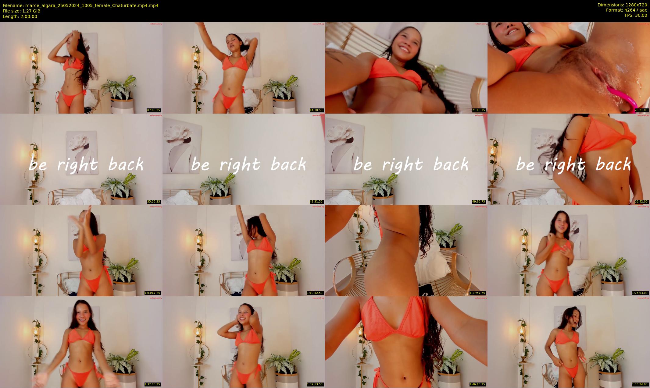 marce_algara — 120 minute Chaturbate female cam show recording, 720p, May 25, 2024