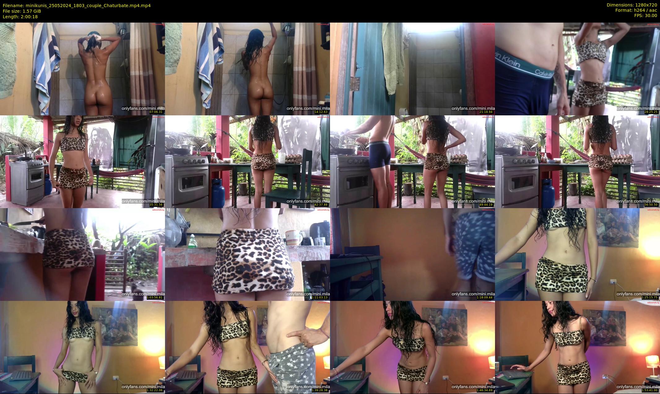 minikunis — 121 minute Chaturbate couple cam show recording, 720p, May 25, 2024