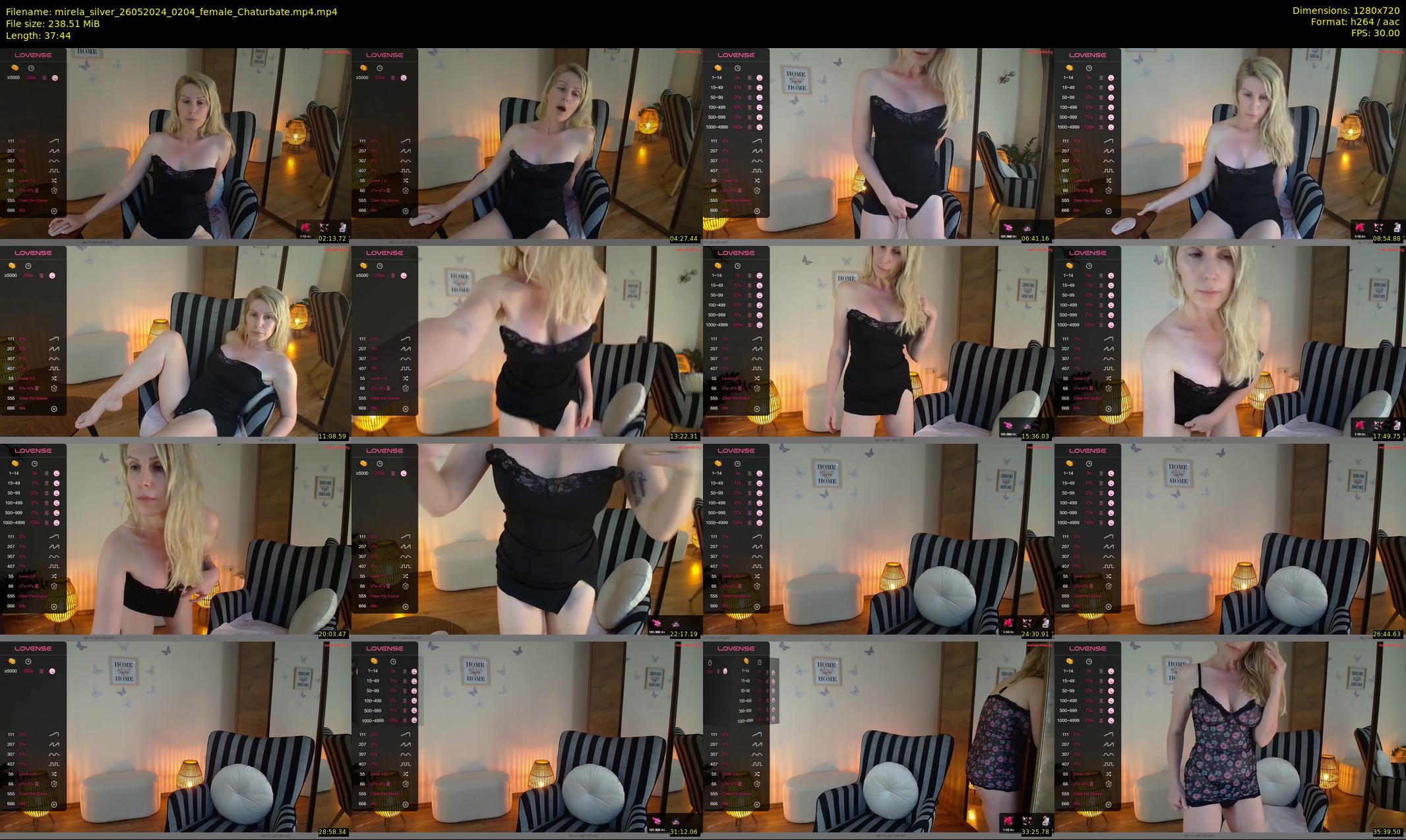 mirela_silver — 38 minute Chaturbate female cam show recording, 720p, May 26, 2024