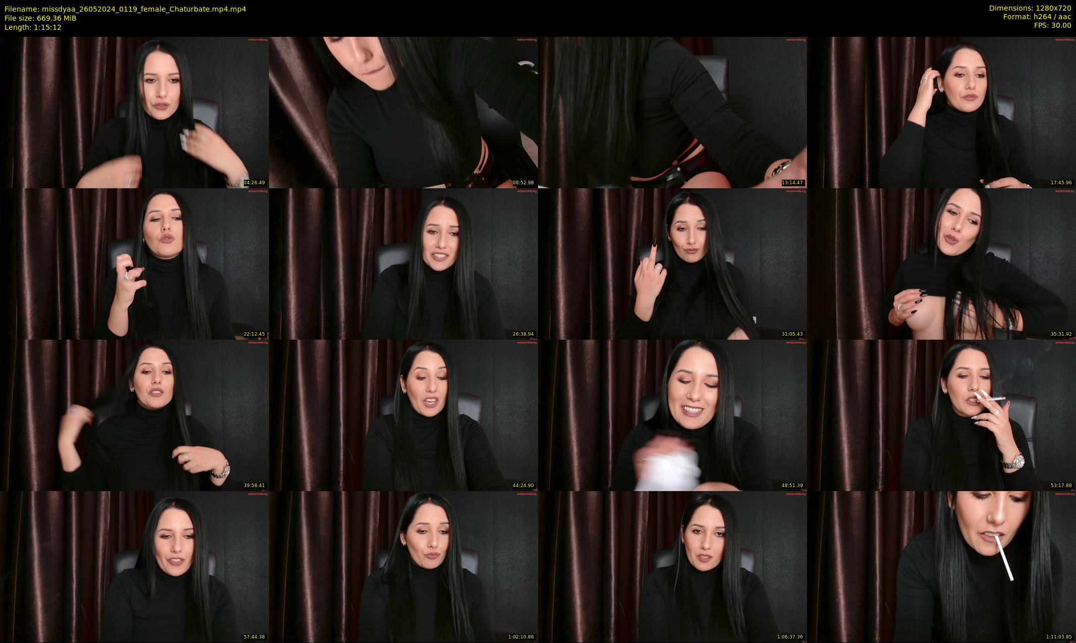 missdyaa — 76 minute Chaturbate female cam show recording, 720p, May 26, 2024