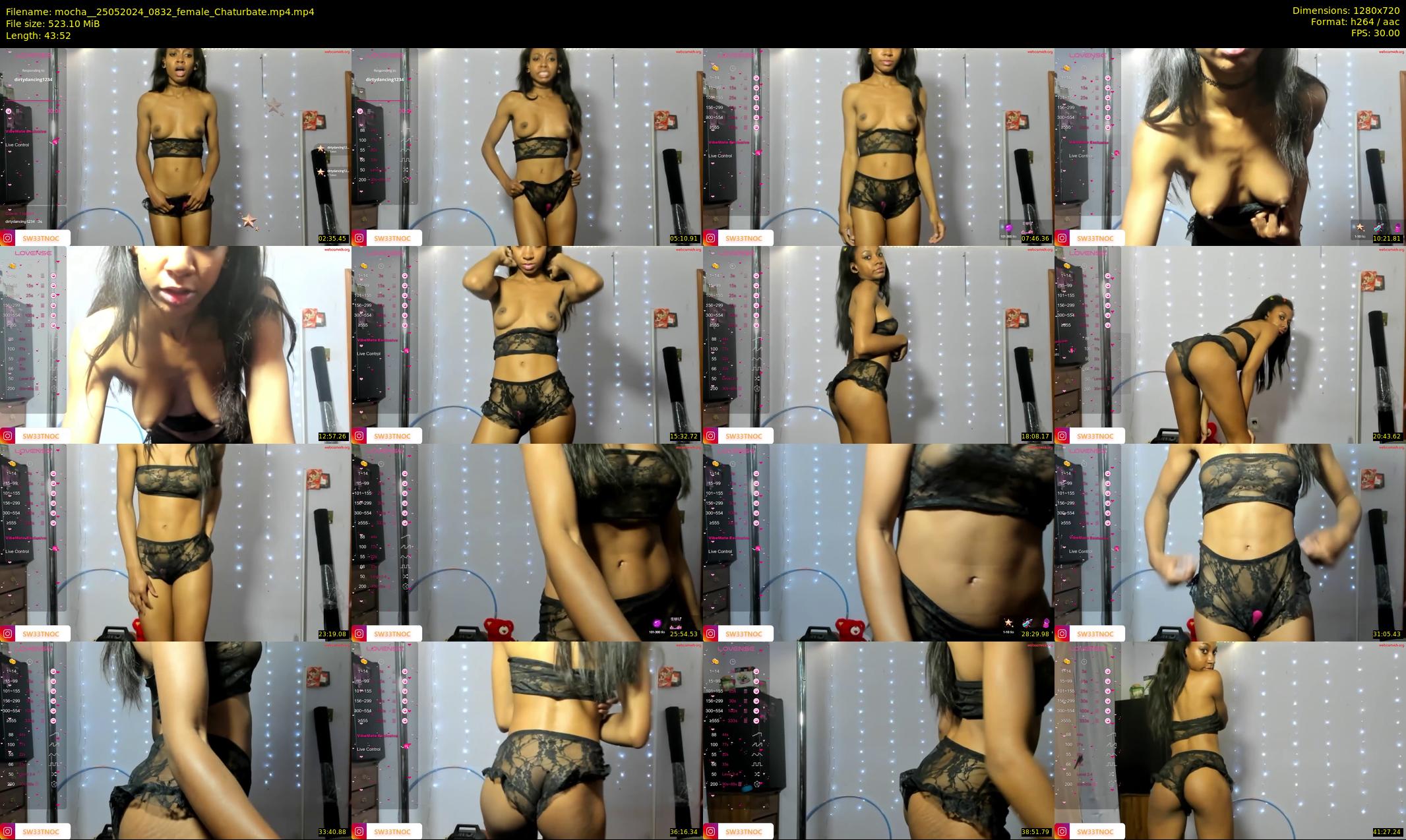 mocha_ — 44 minute Chaturbate female cam show recording, 720p, May 25, 2024