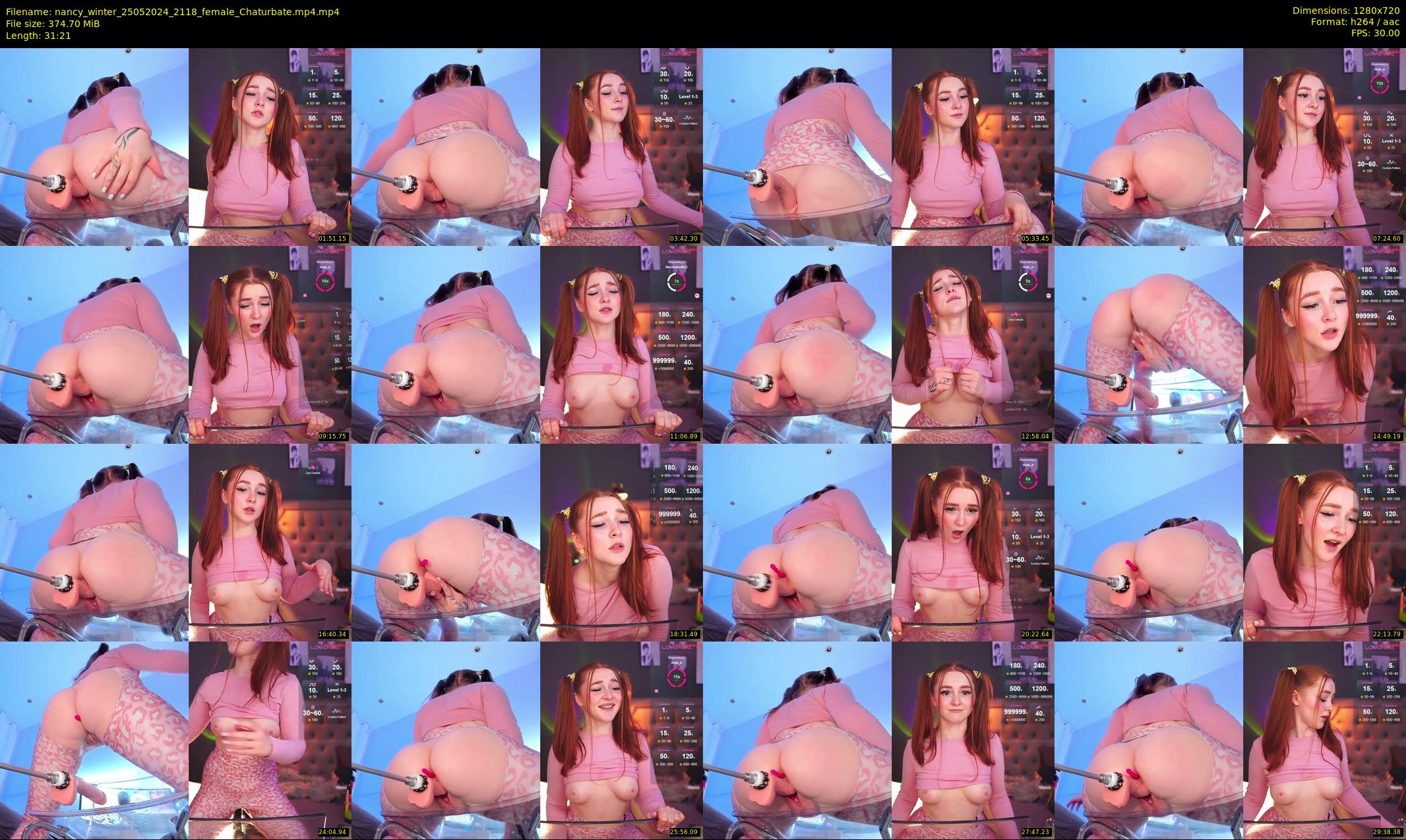 nancy_winter — 32 minute Chaturbate female cam show recording, 720p, May 25, 2024