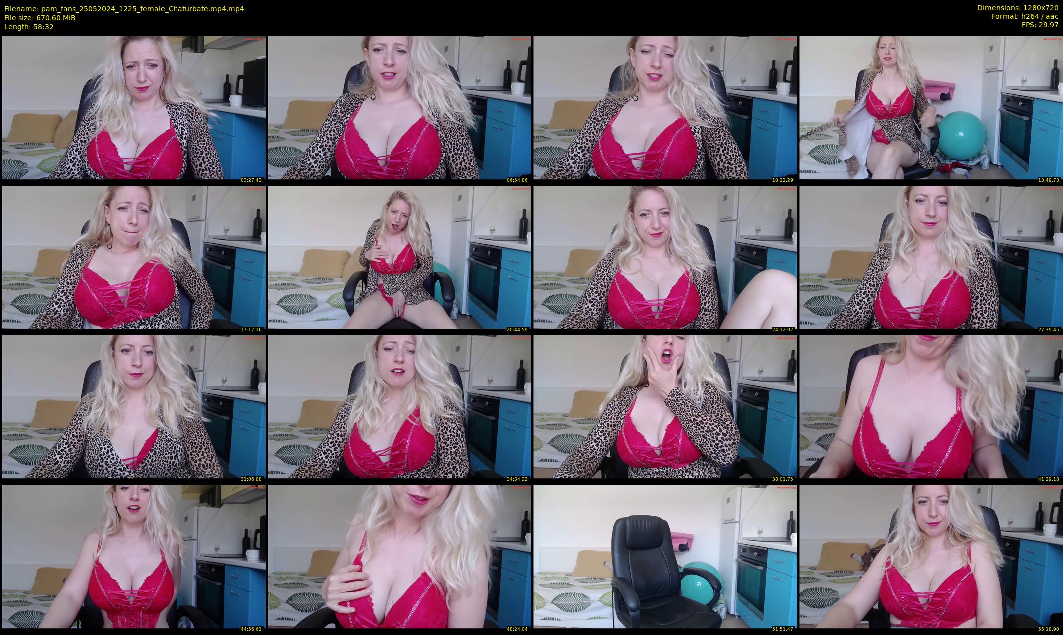 pam_fans — 59 minute Chaturbate female cam show recording, 720p, May 25, 2024
