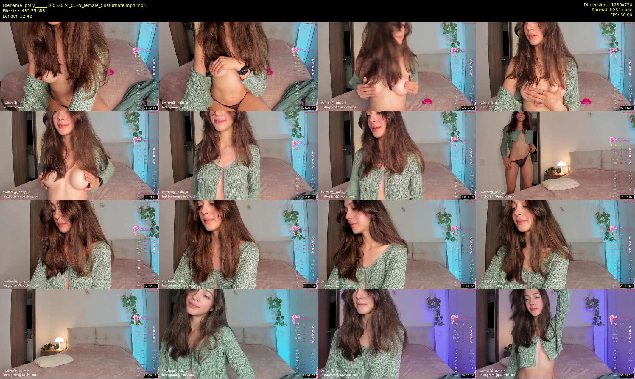 polly_____ — 33 minute Chaturbate female cam show recording, 720p, May 26, 2024