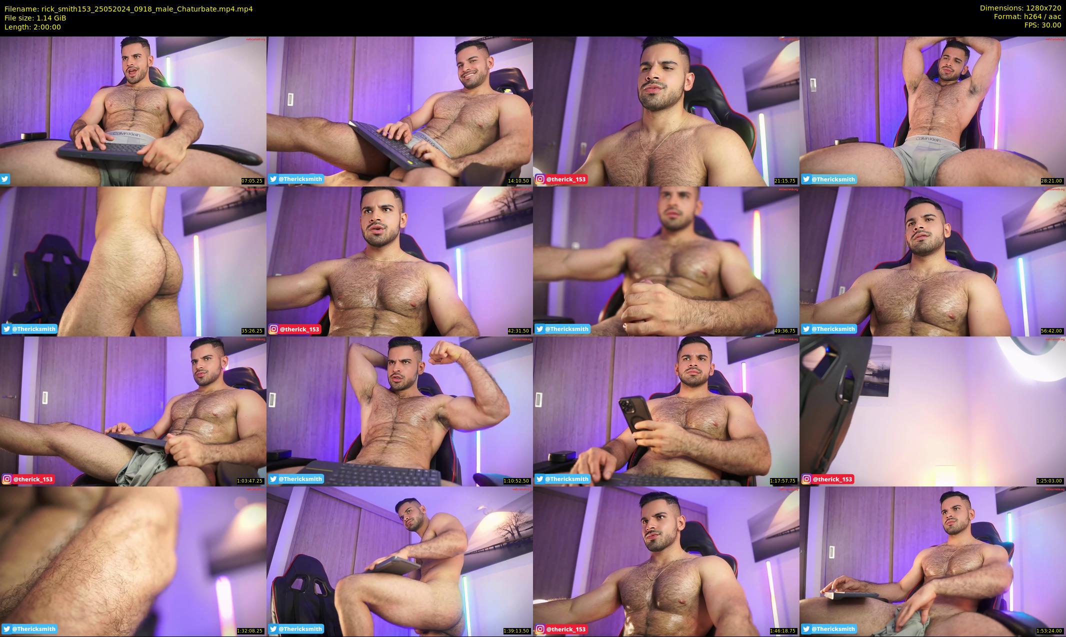 rick_smith153 — 120 minute Chaturbate male cam show recording, 720p, May 25, 2024