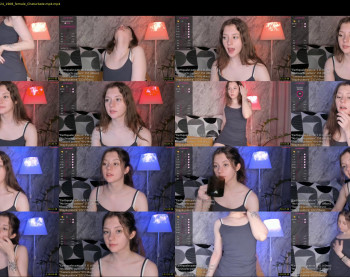 shickshackshock — 87 minute Chaturbate female cam show recording, 720p, May 25, 2024