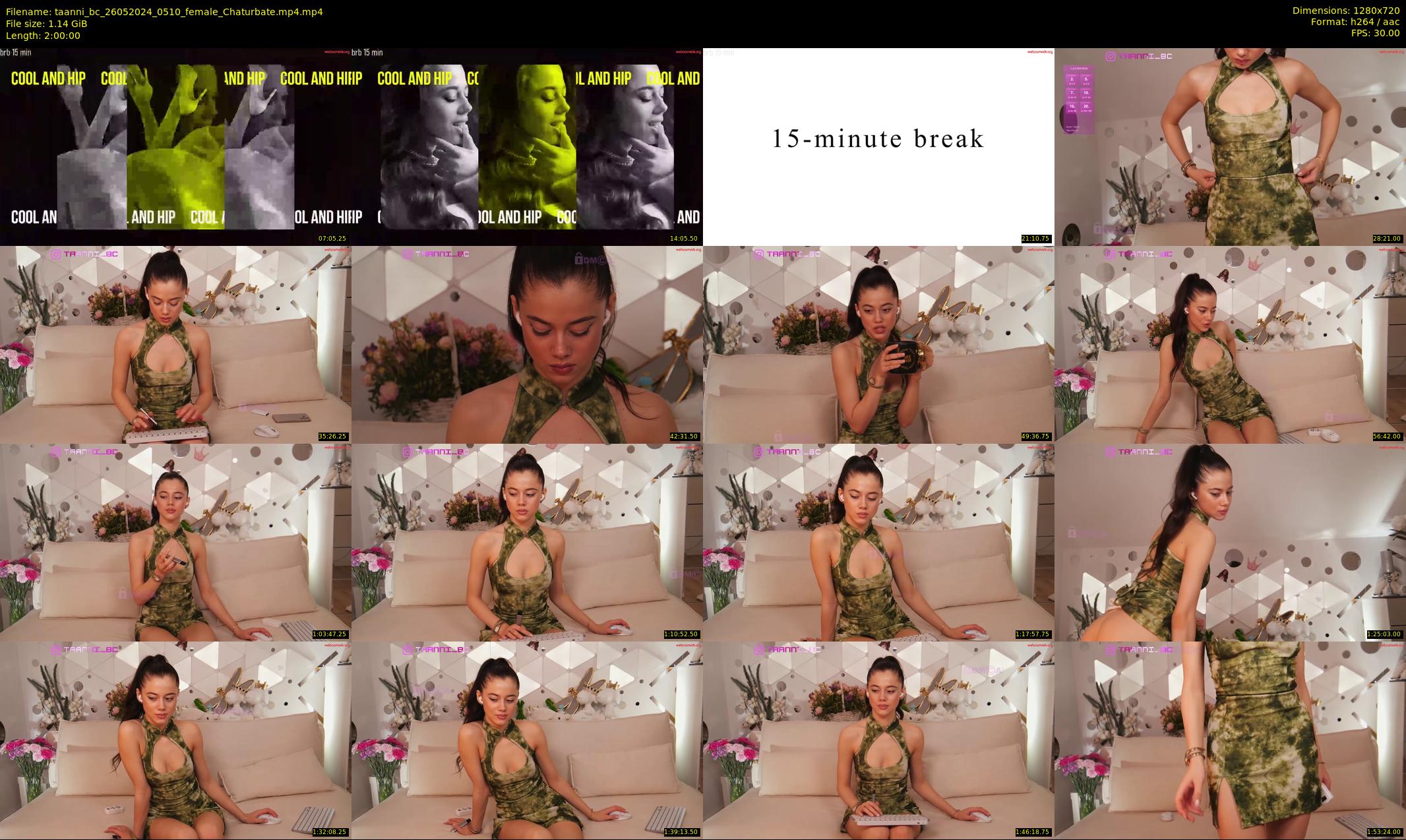taanni_bc — 120 minute Chaturbate female cam show recording, 720p, May 26, 2024