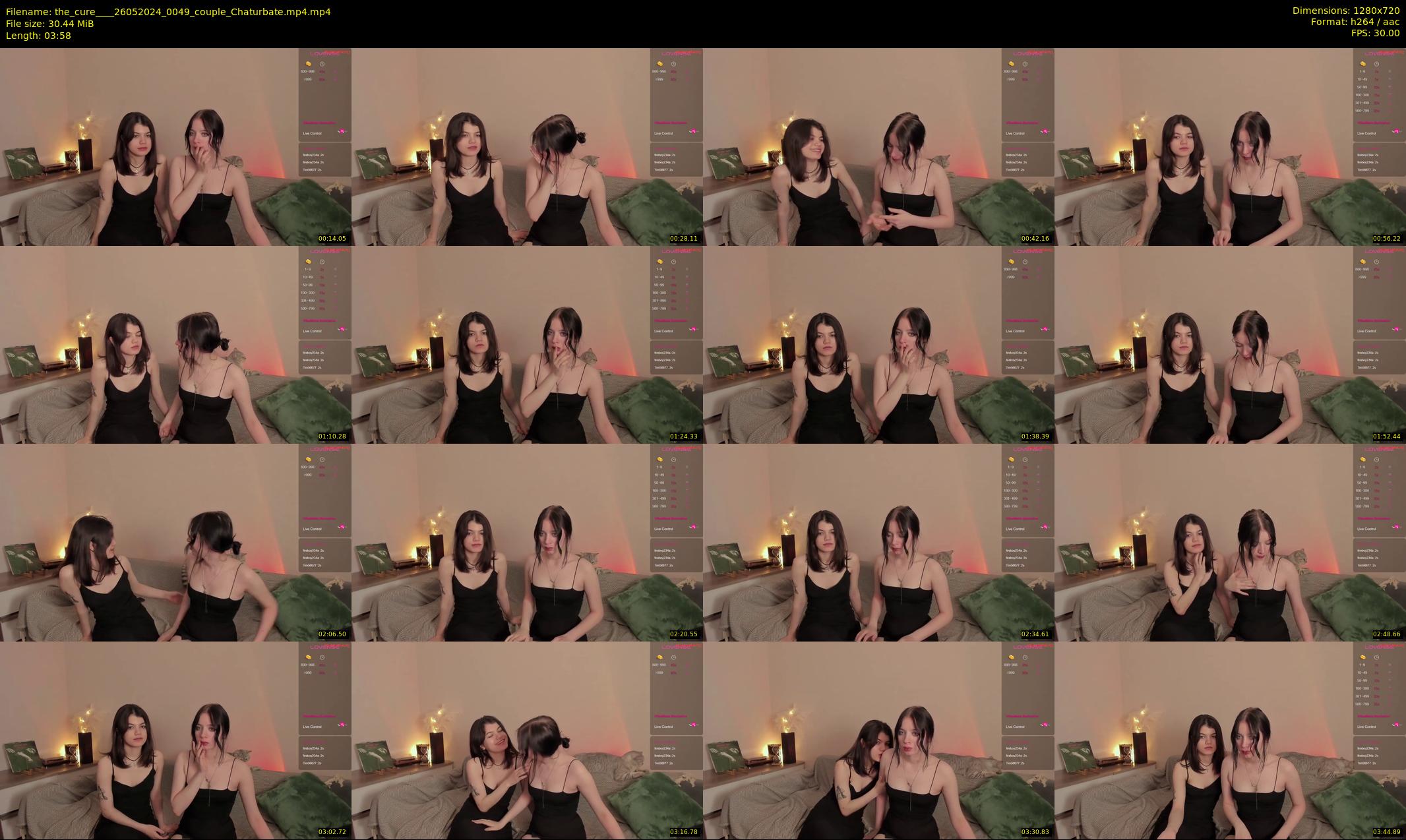 the_cure___ — 4 minute Chaturbate couple cam show recording, 720p, May 26, 2024