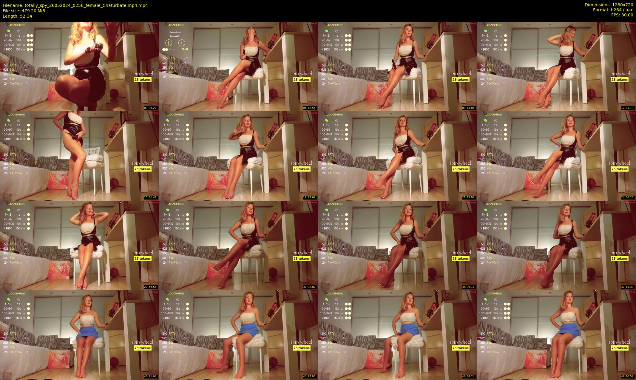totally_spy — 53 minute Chaturbate female cam show recording, 720p, May 26, 2024