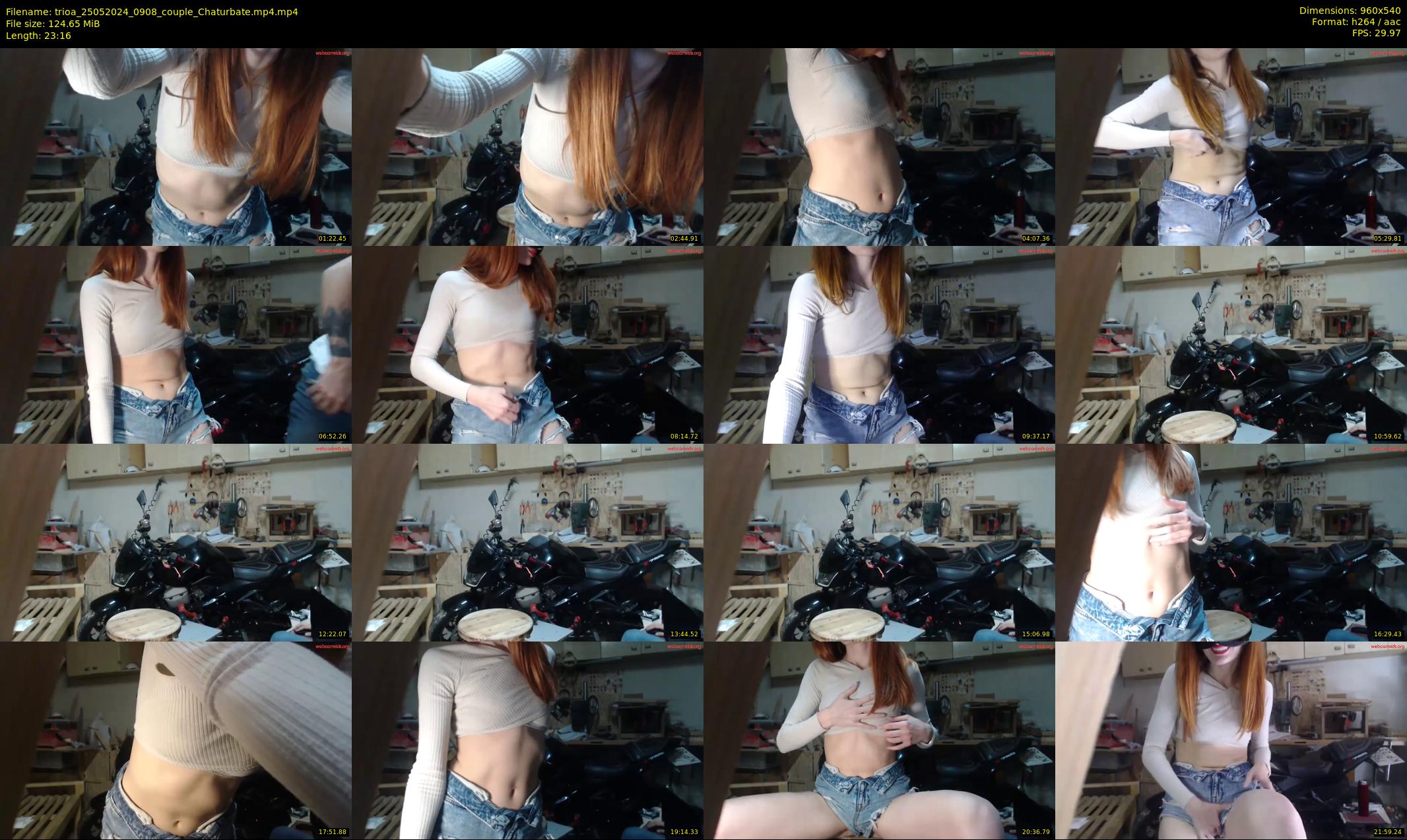 trioa — 24 minute Chaturbate couple cam show recording, 480p, May 25, 2024