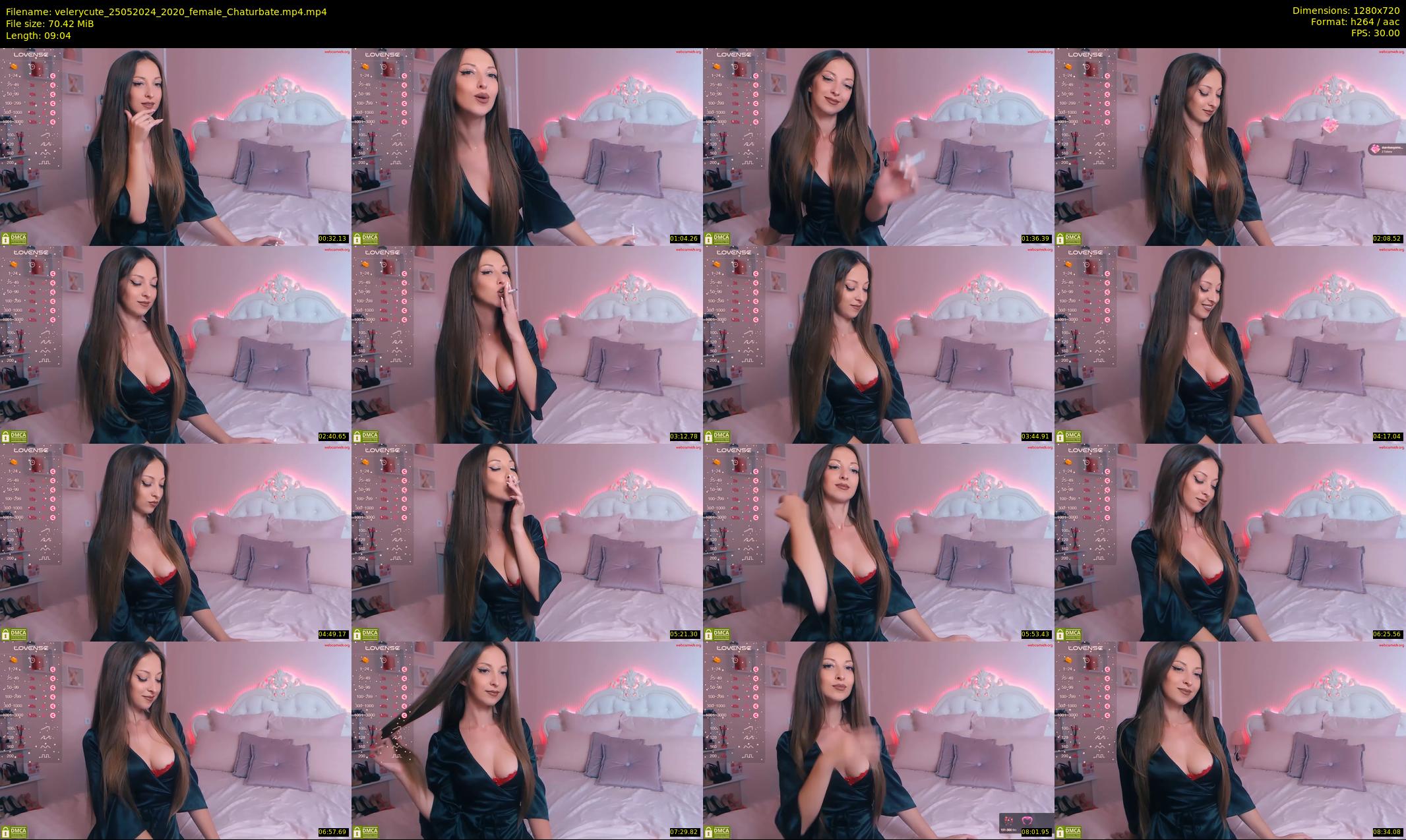 velerycute — 10 minute Chaturbate female cam show recording, 720p, May 25, 2024