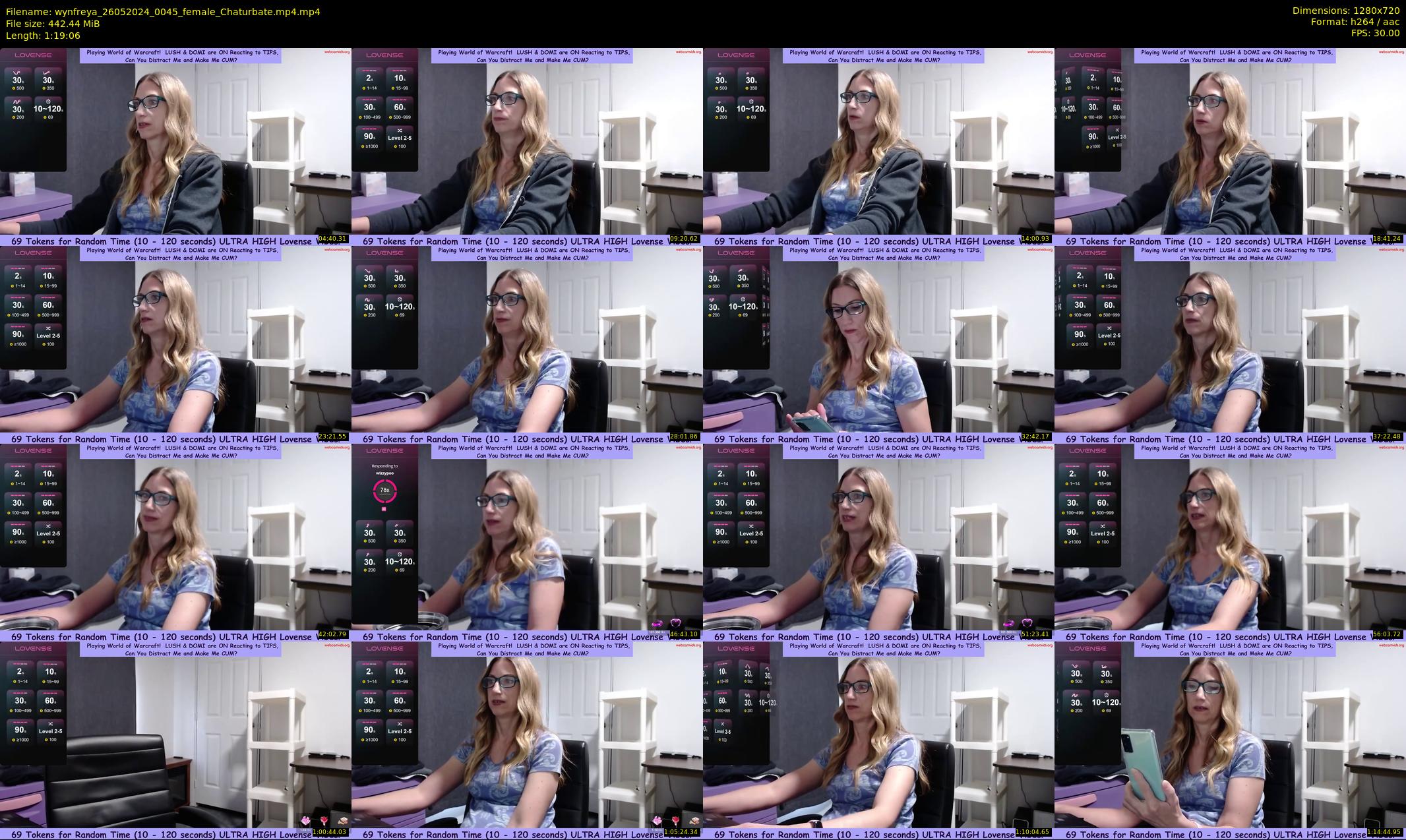 wynfreya — 80 minute Chaturbate female cam show recording, 720p, May 26, 2024