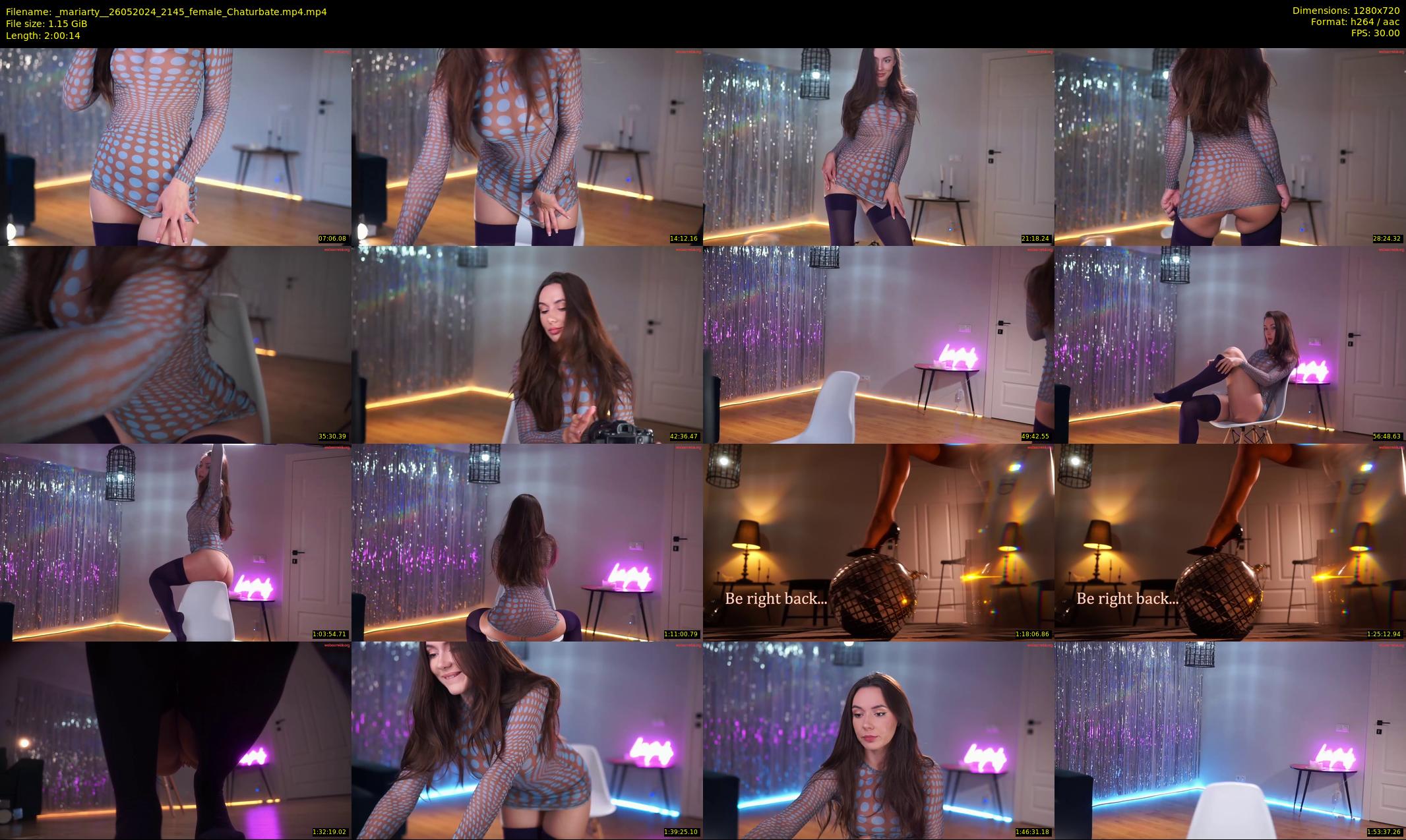 _mariarty_ — 121 minute Chaturbate female cam show recording, 720p, May 26, 2024