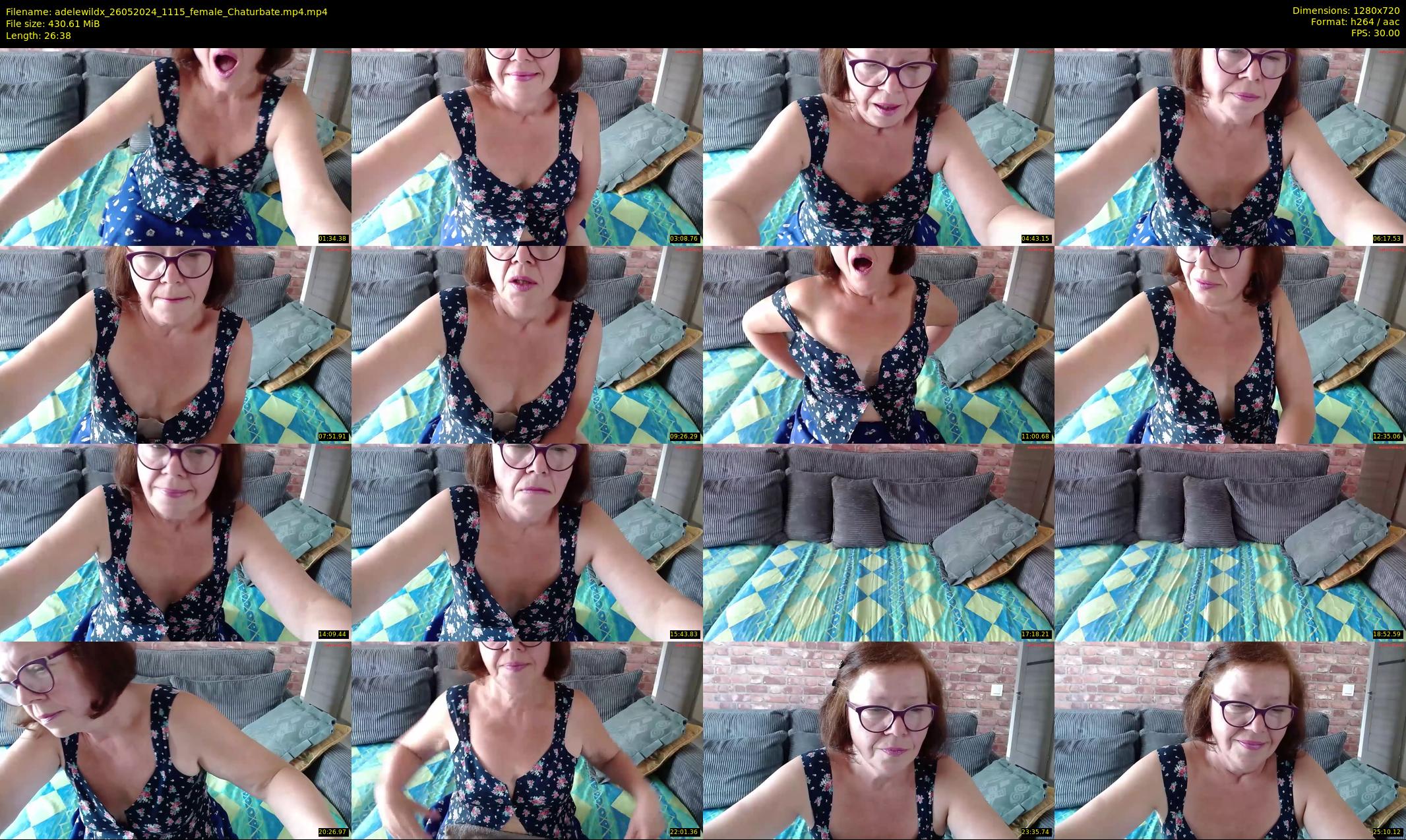 adelewildx — 27 minute Chaturbate female cam show recording, 720p, May 26, 2024