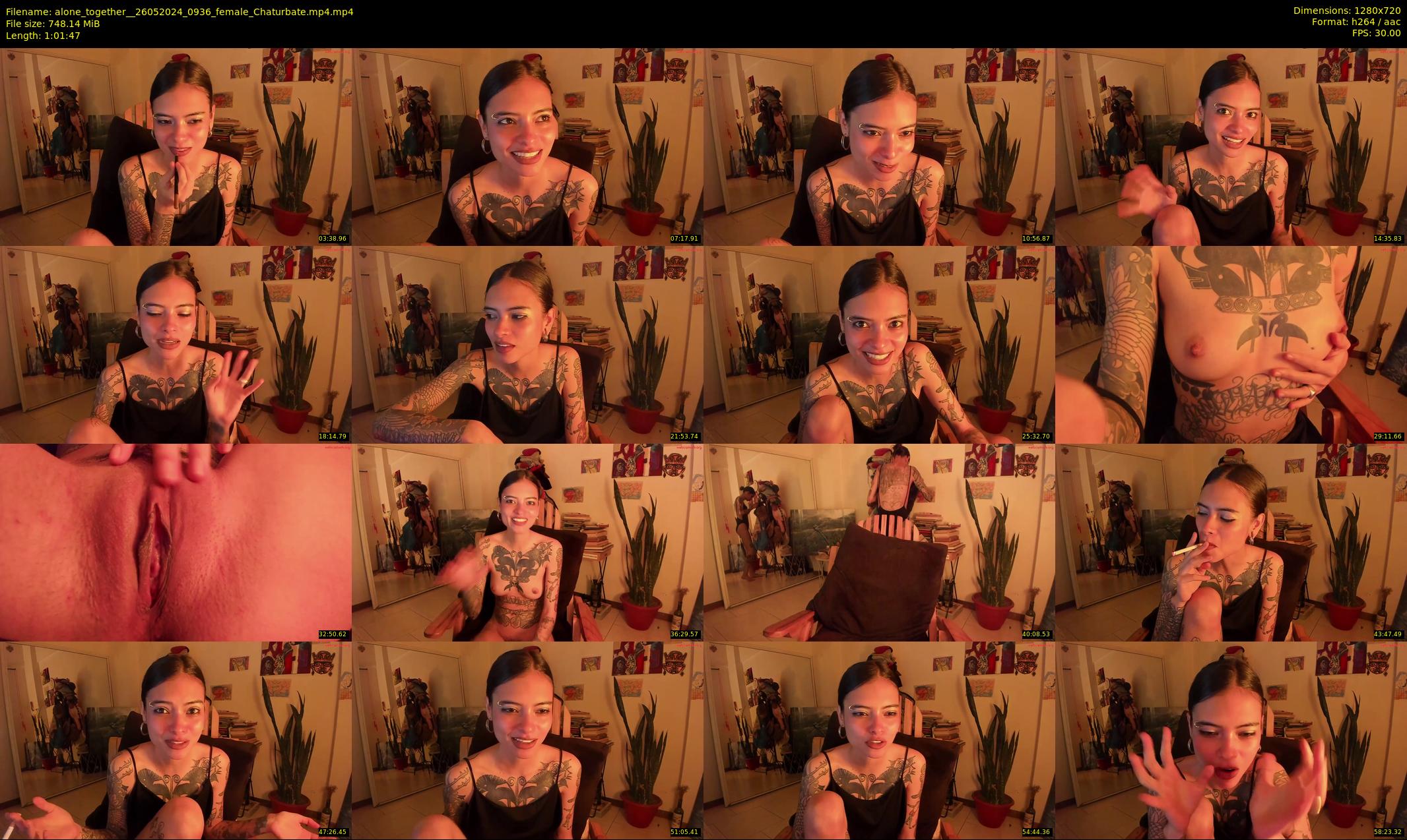 alone_together_ — 62 minute Chaturbate female cam show recording, 720p, May 26, 2024