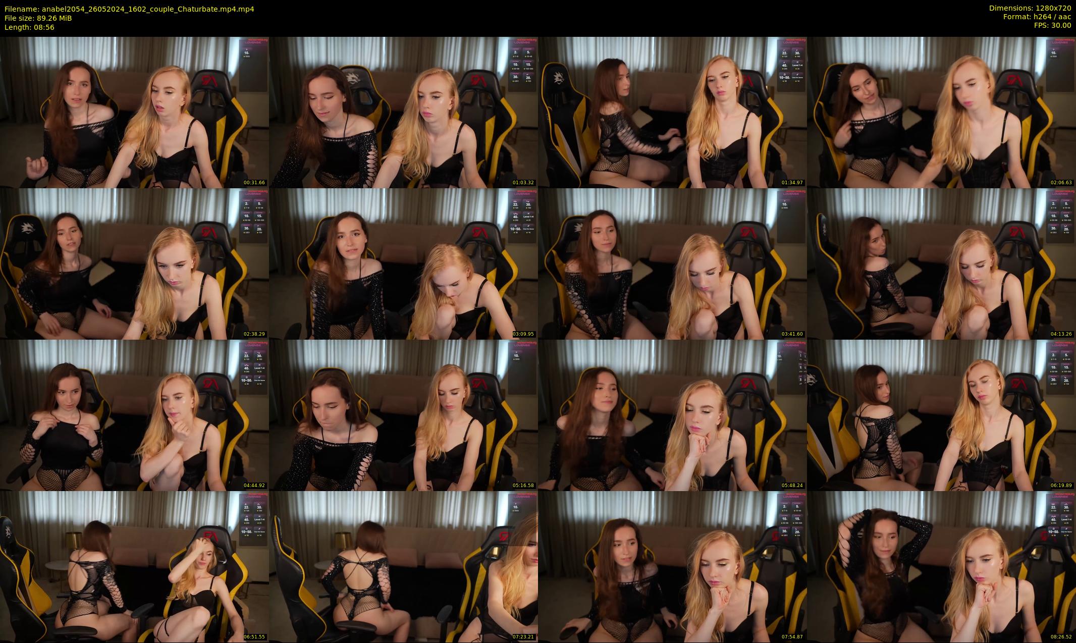 anabel2054 — 9 minute Chaturbate female cam show recording, 720p, May 26, 2024