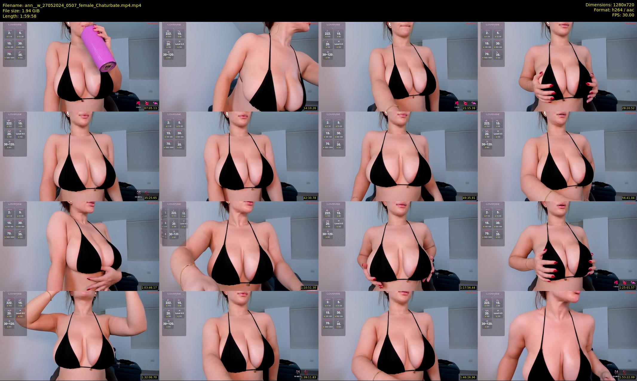 ann__w — 120 minute Chaturbate female cam show recording, 720p, May 27, 2024