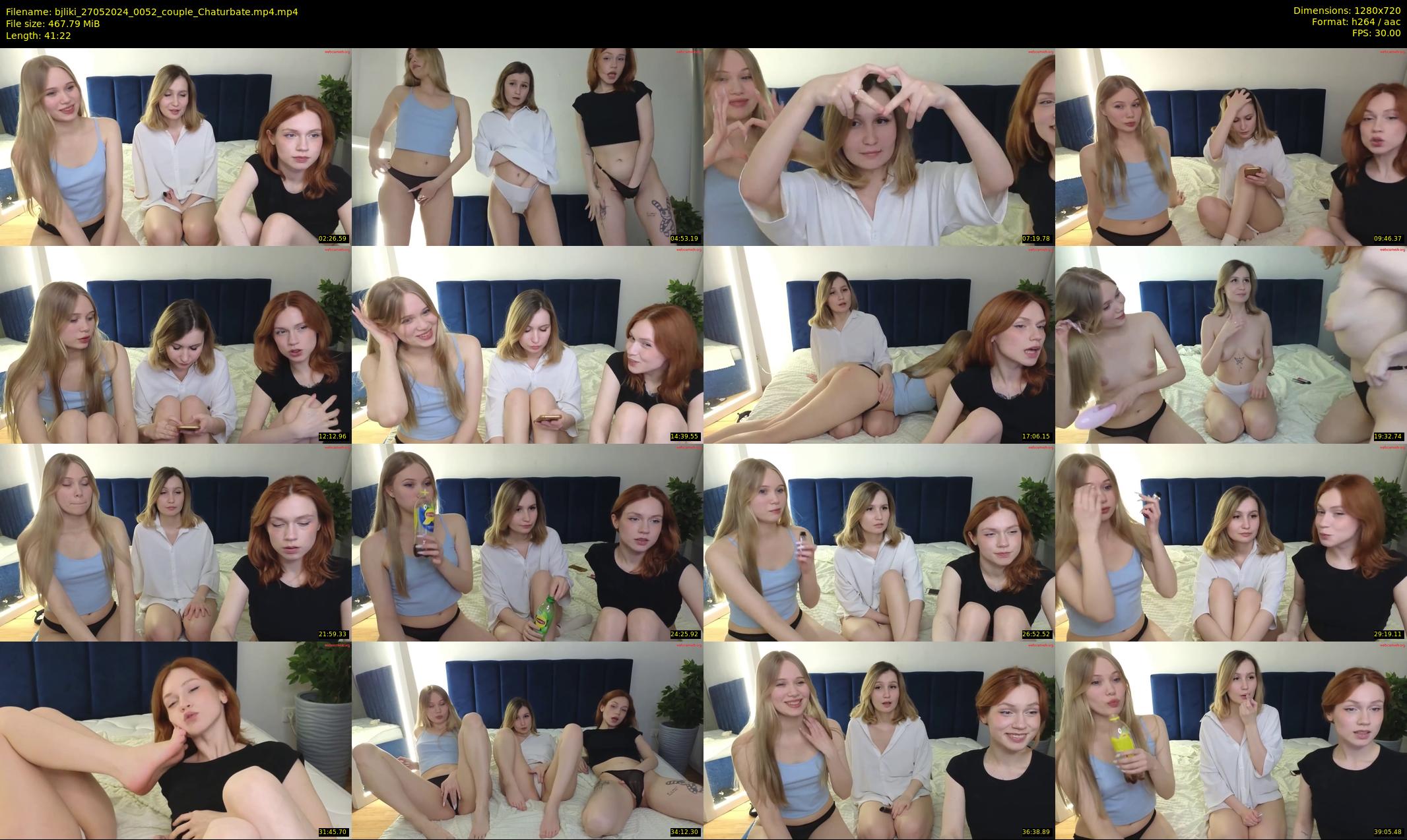 bjliki — 42 minute Chaturbate couple cam show recording, 720p, May 27, 2024