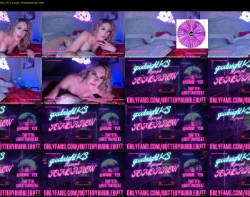 butterybubblebutt — 19 minute Chaturbate couple cam show recording, 720p, May 26, 2024