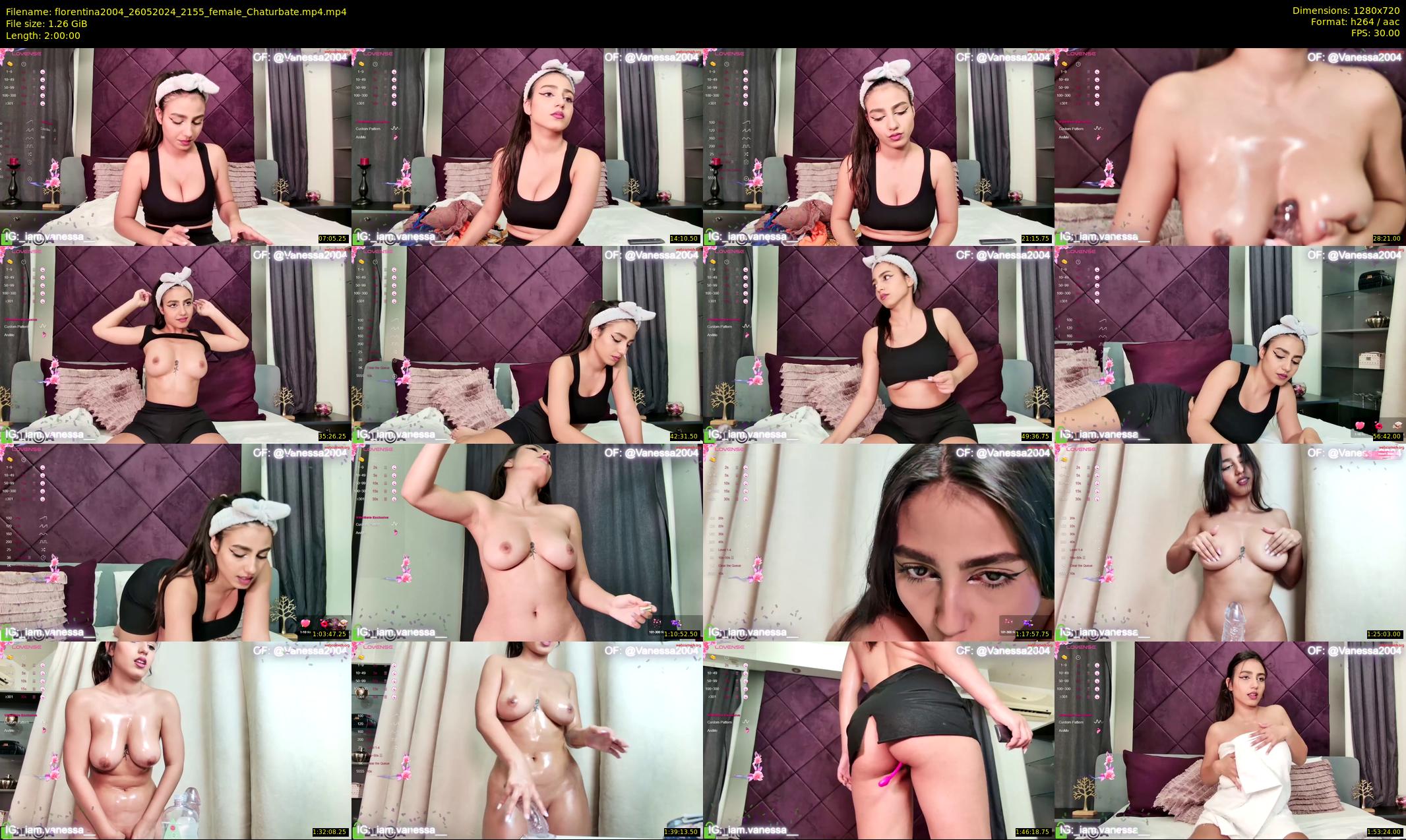 florentina2004 — 120 minute Chaturbate female cam show recording, 720p, May 26, 2024