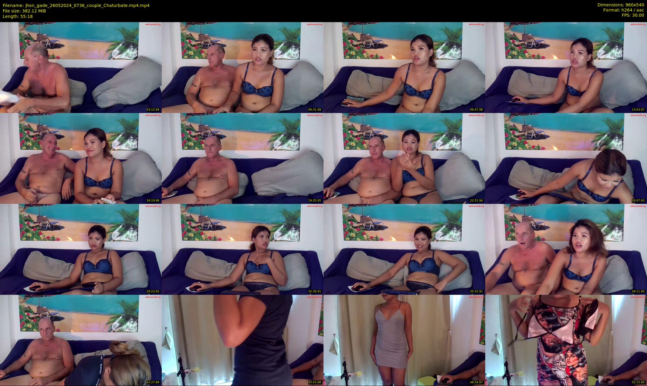 jhon_gade — 56 minute Chaturbate couple cam show recording, 480p, May 26, 2024